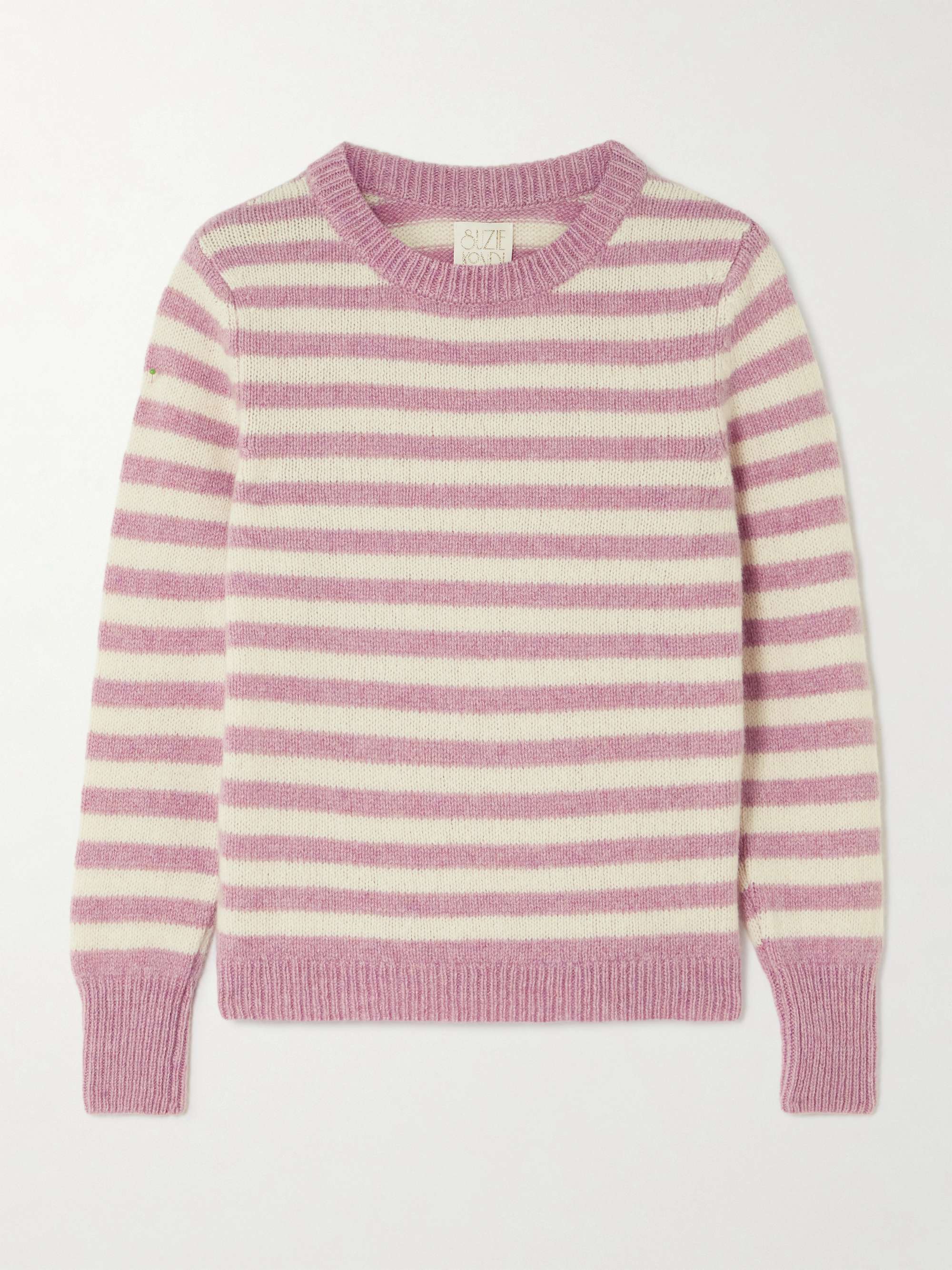 Sarra striped cashmere sweater view