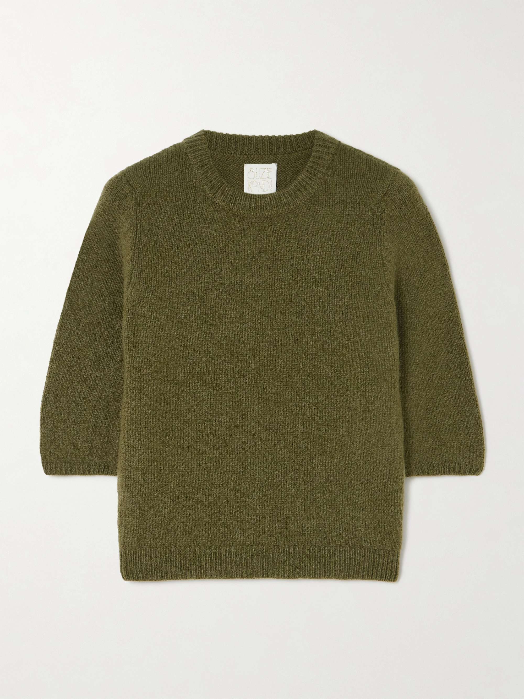 Ella cropped cashmere sweater view