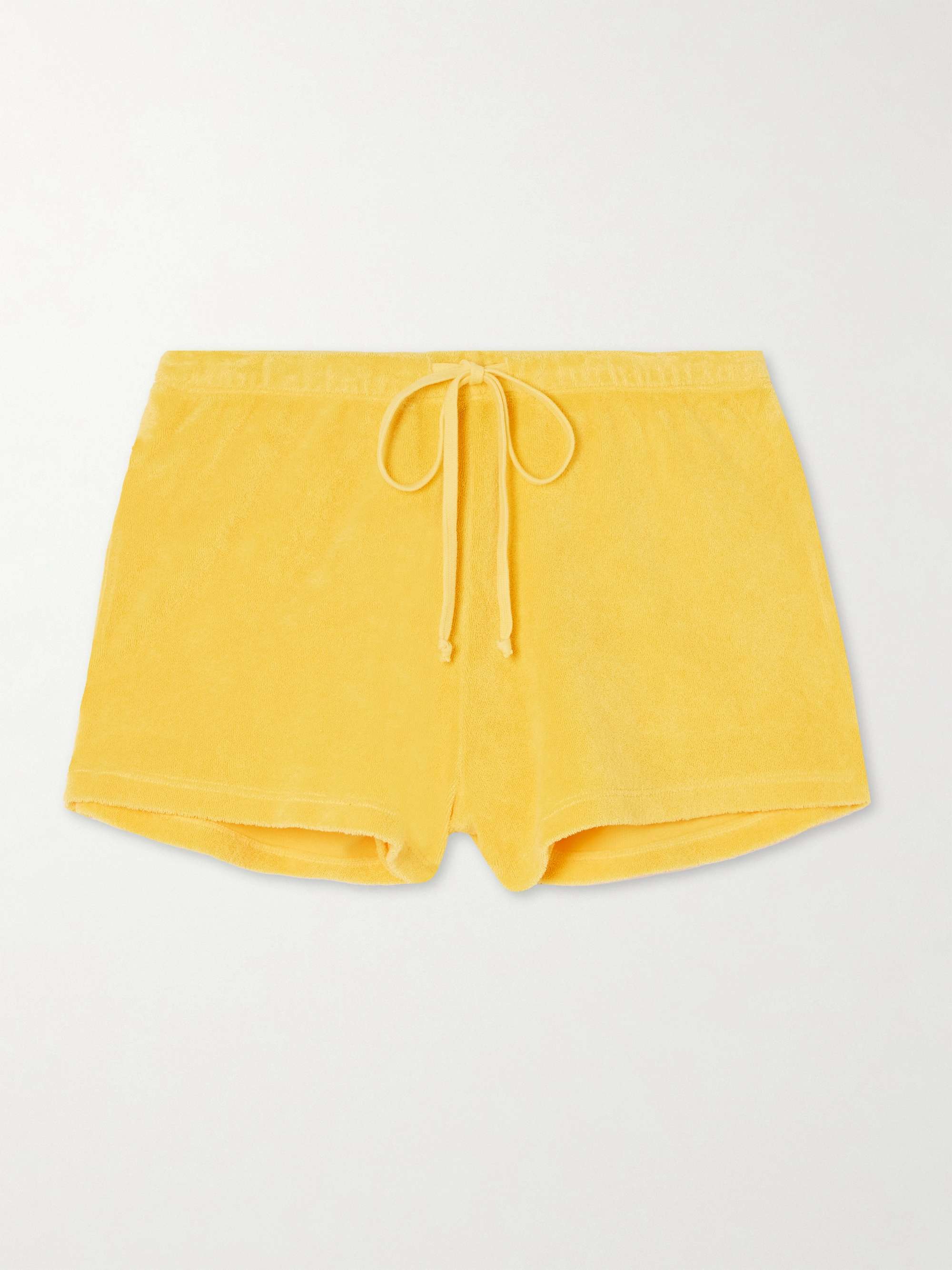 Shallis cotton-blend terry shorts view