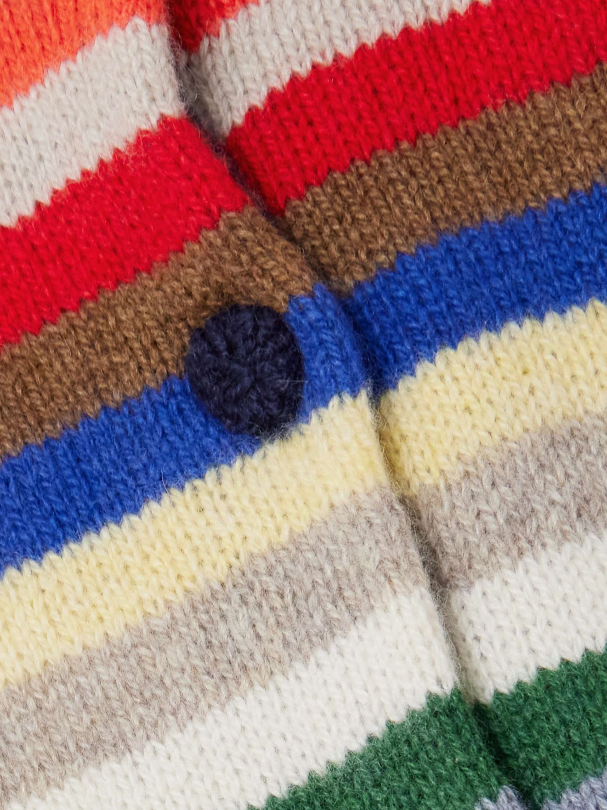 Kadria striped cashmere cardigan view