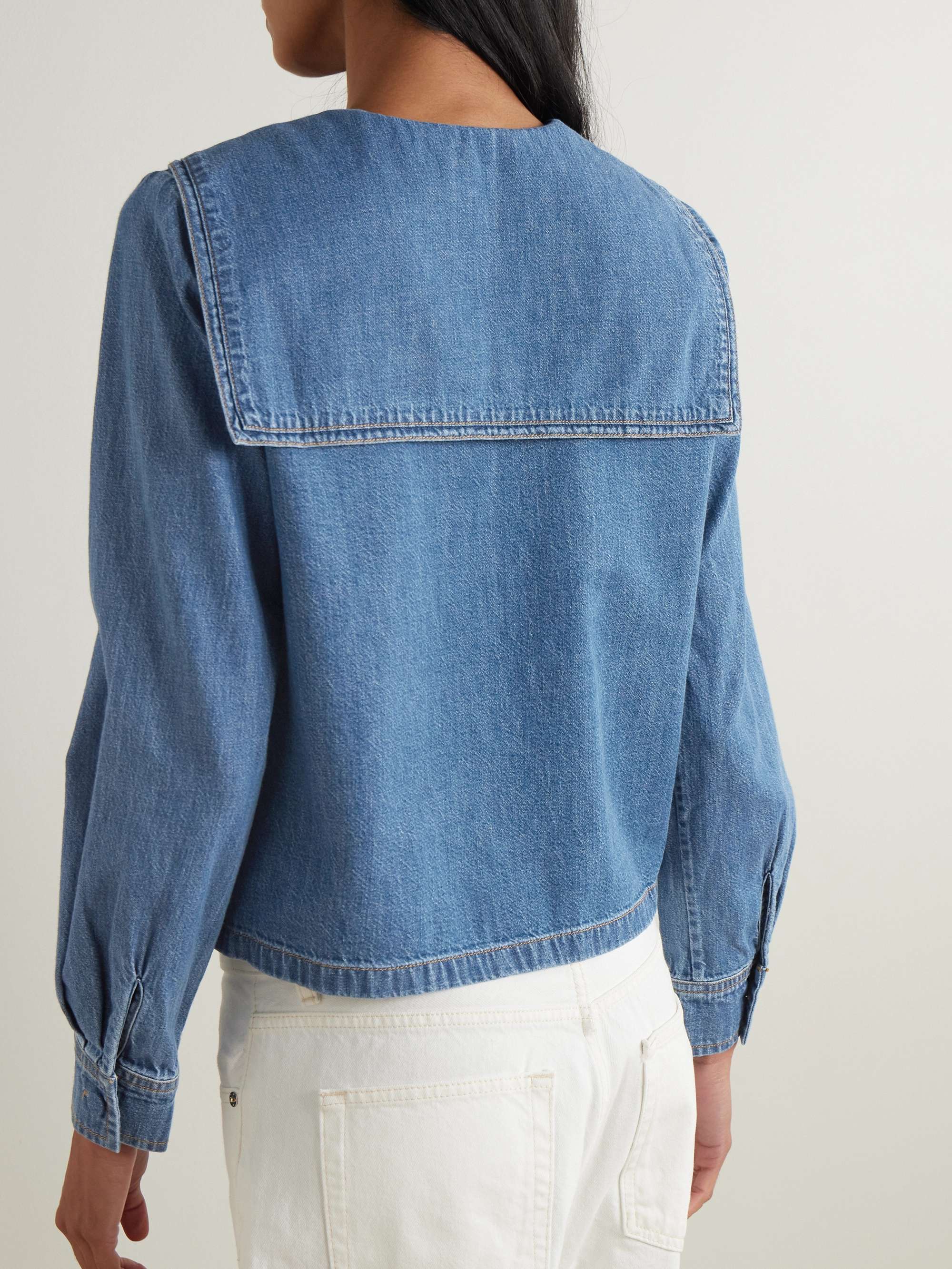 Fleet denim shirt view