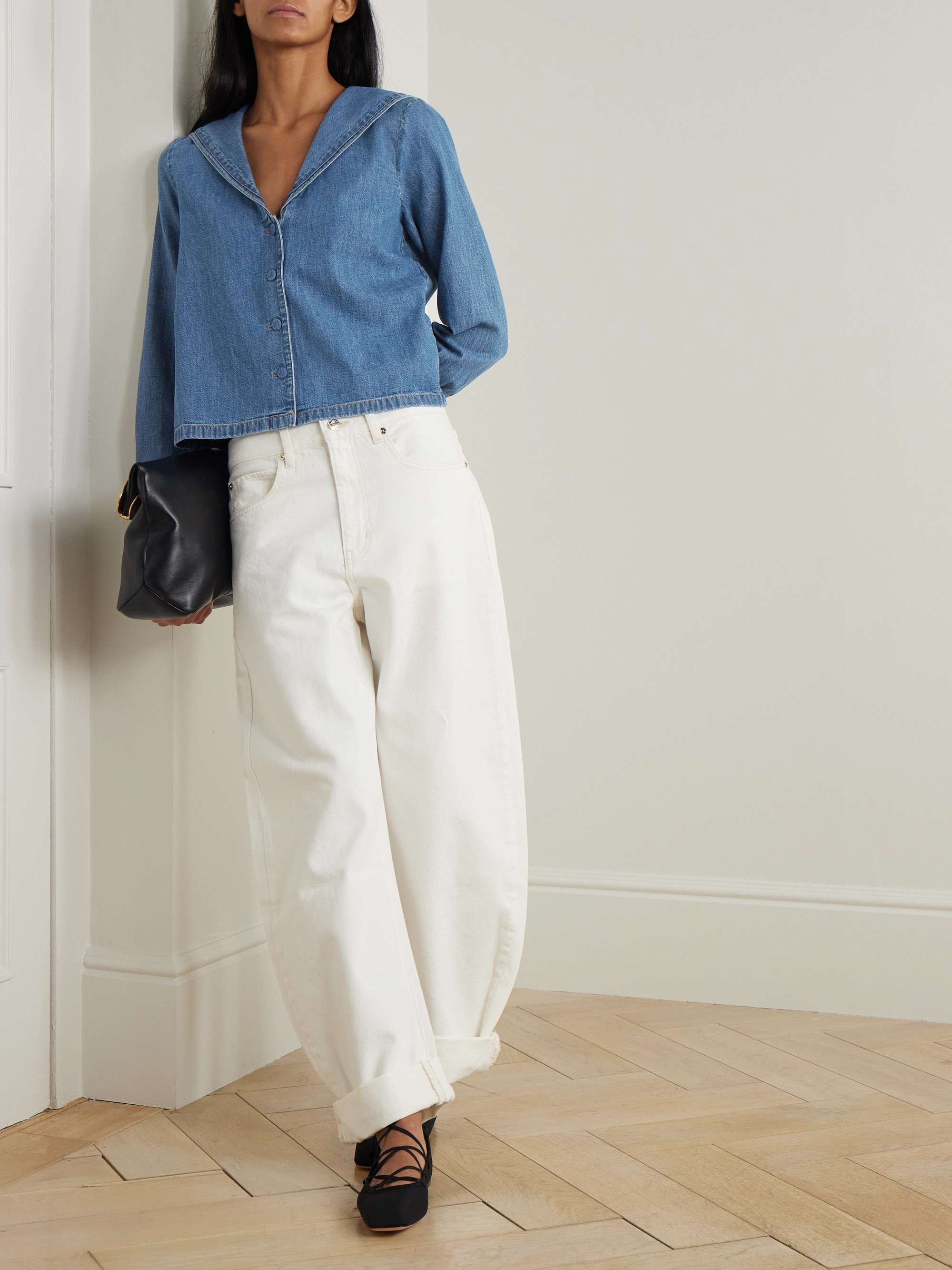 Fleet denim shirt view