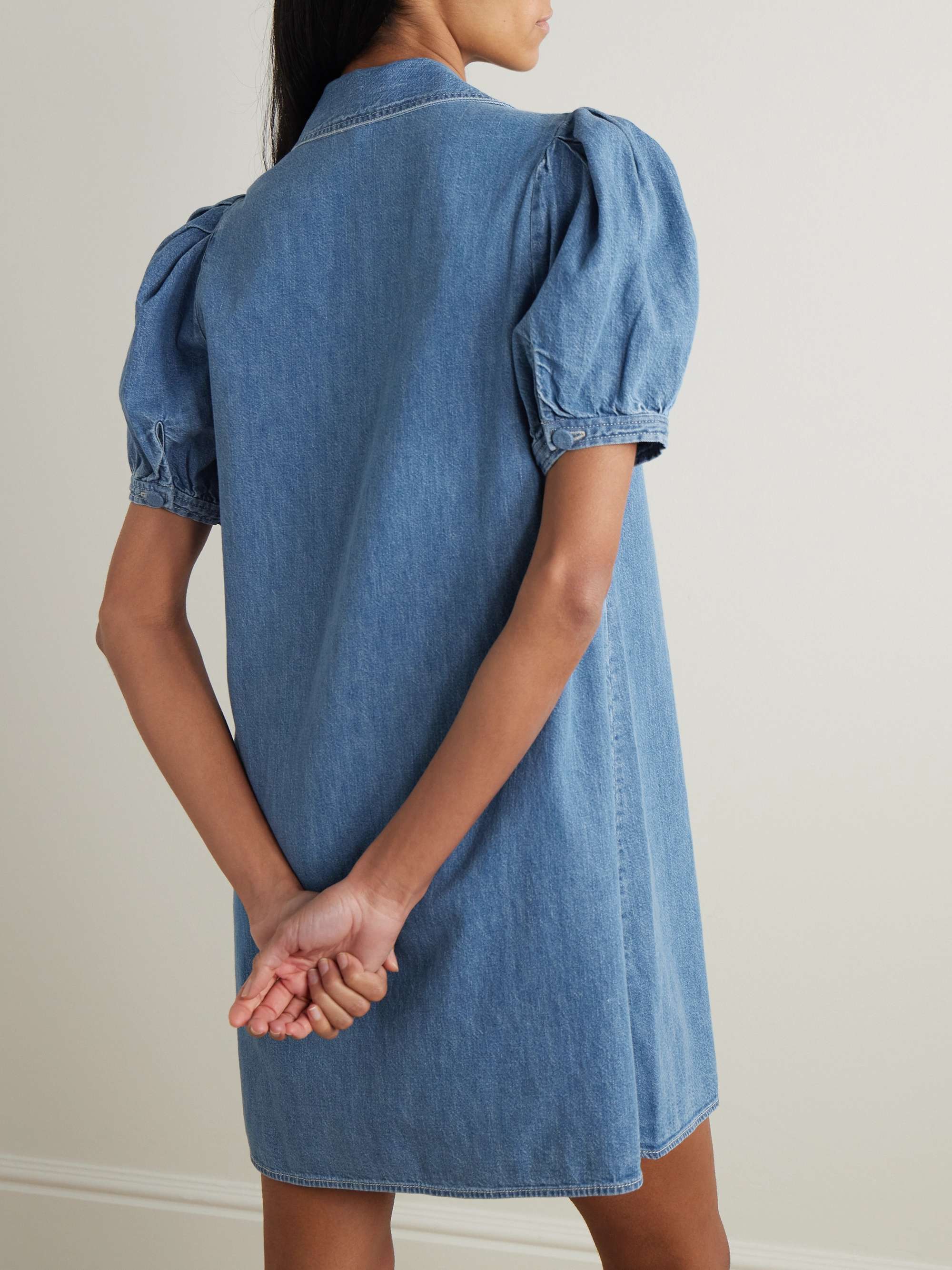 The Sailor denim mini dress view