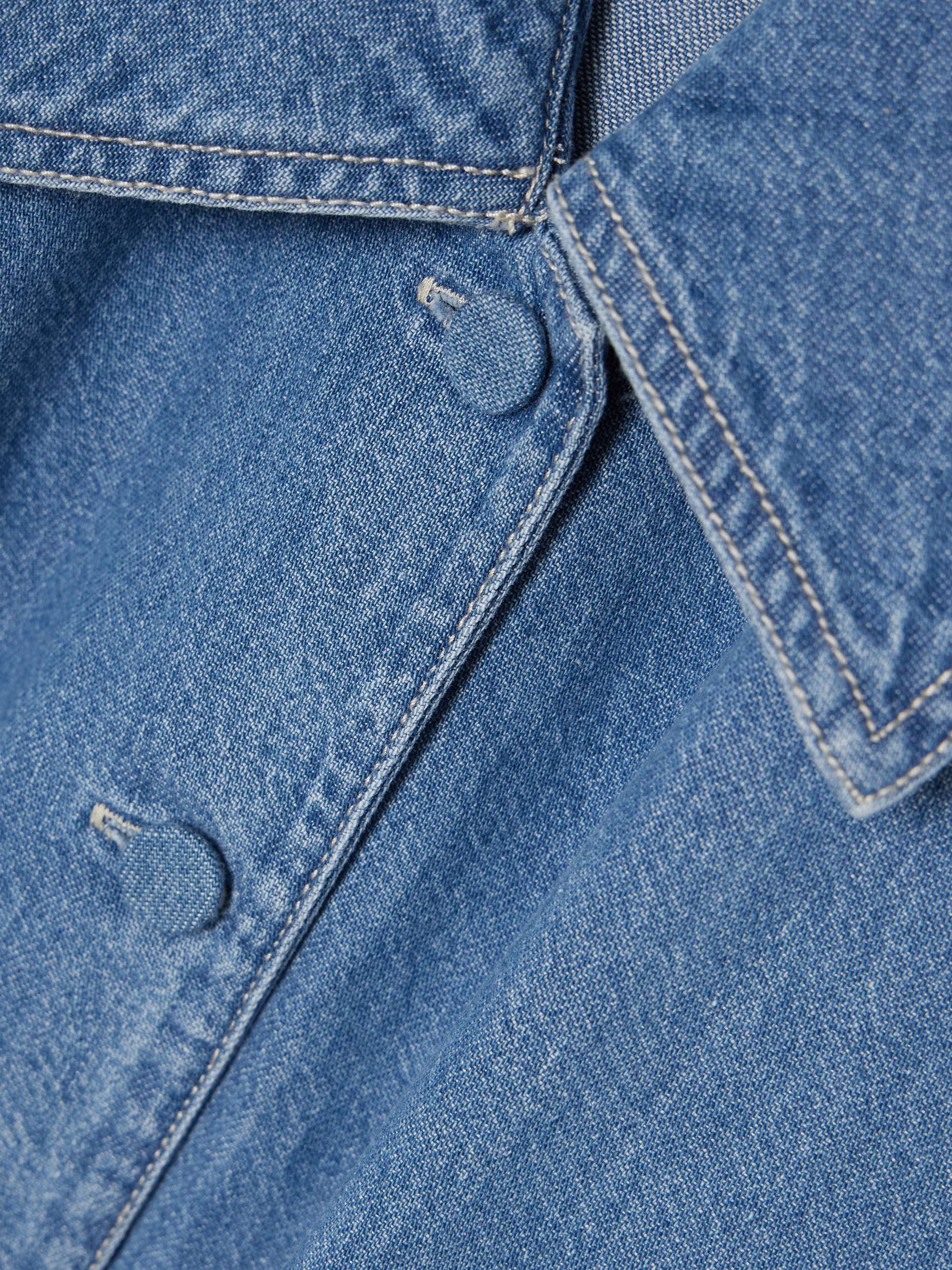 The Sailor denim mini dress view