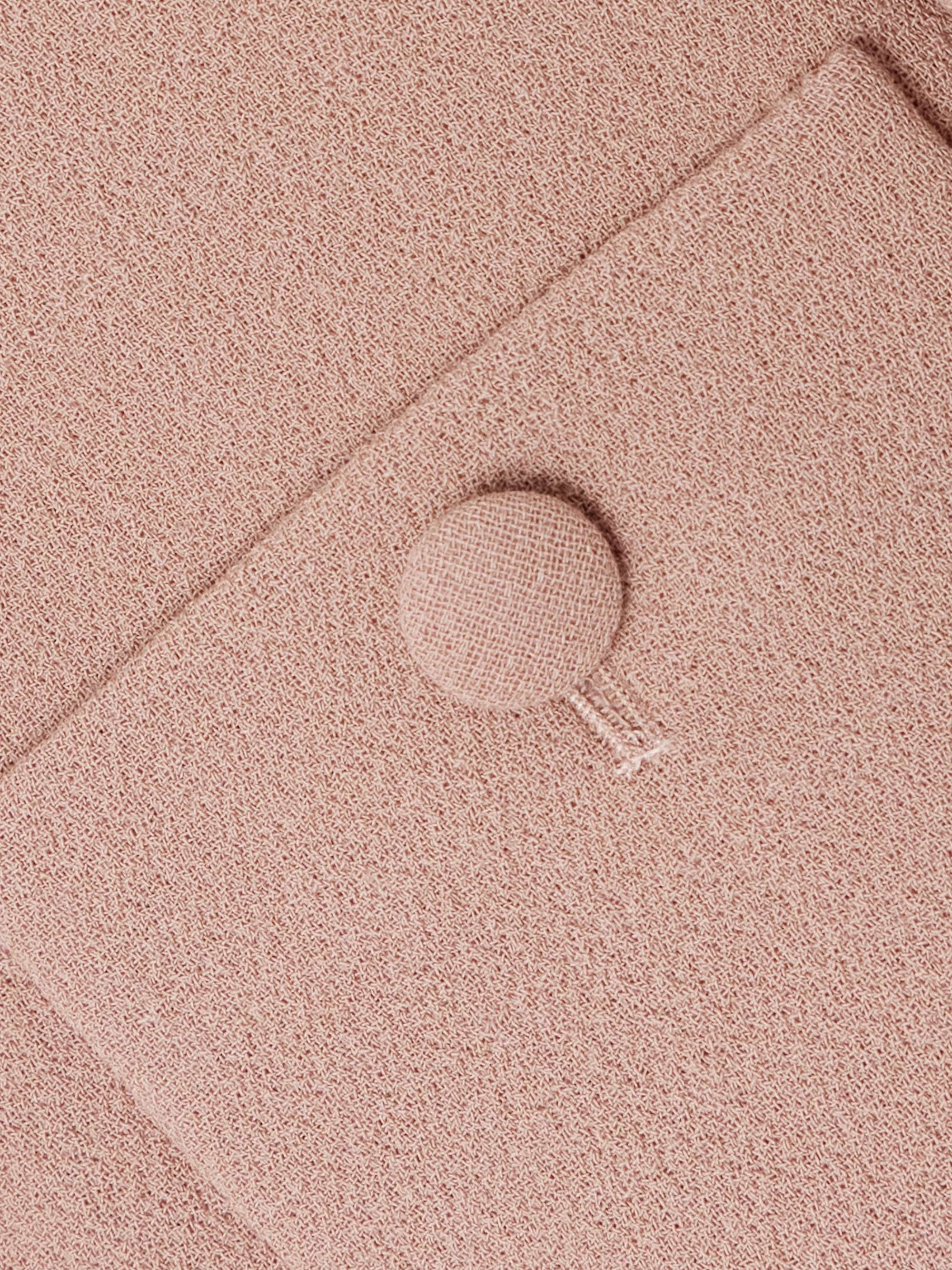 Imperial wool-crepe midi dress view