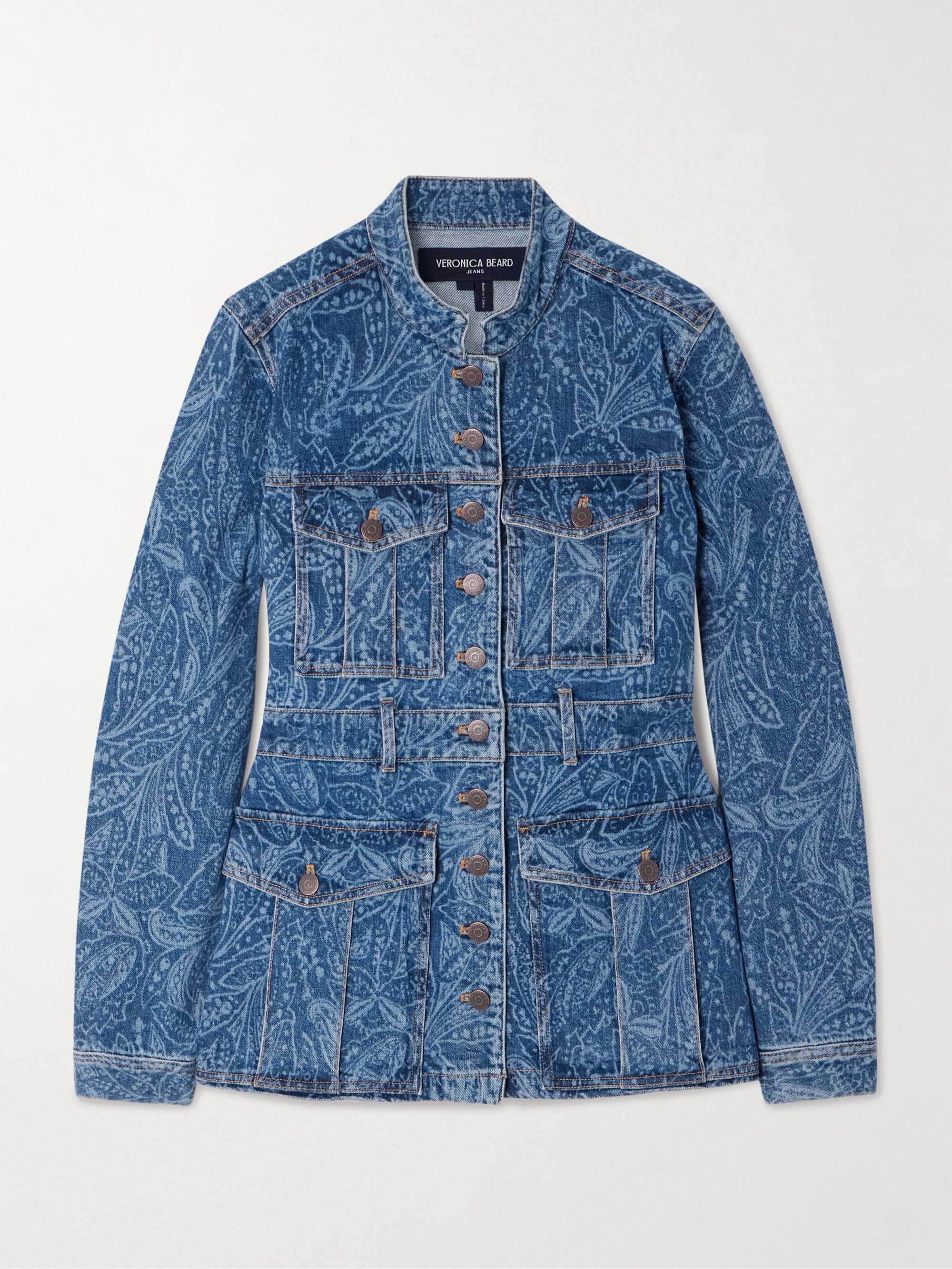 Tika bleached denim jacket view