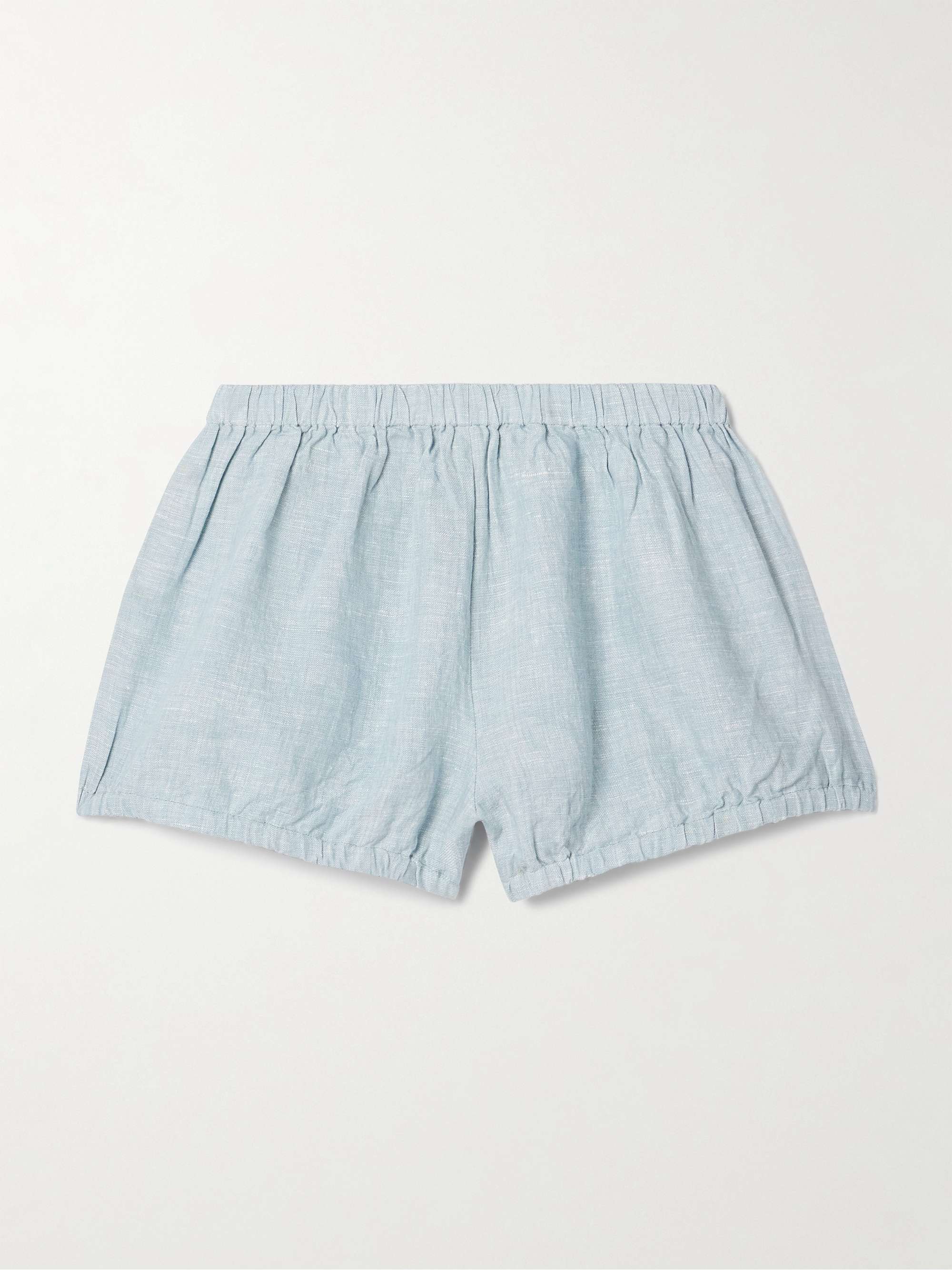 Hera Bloomers linen-chambray shorts view