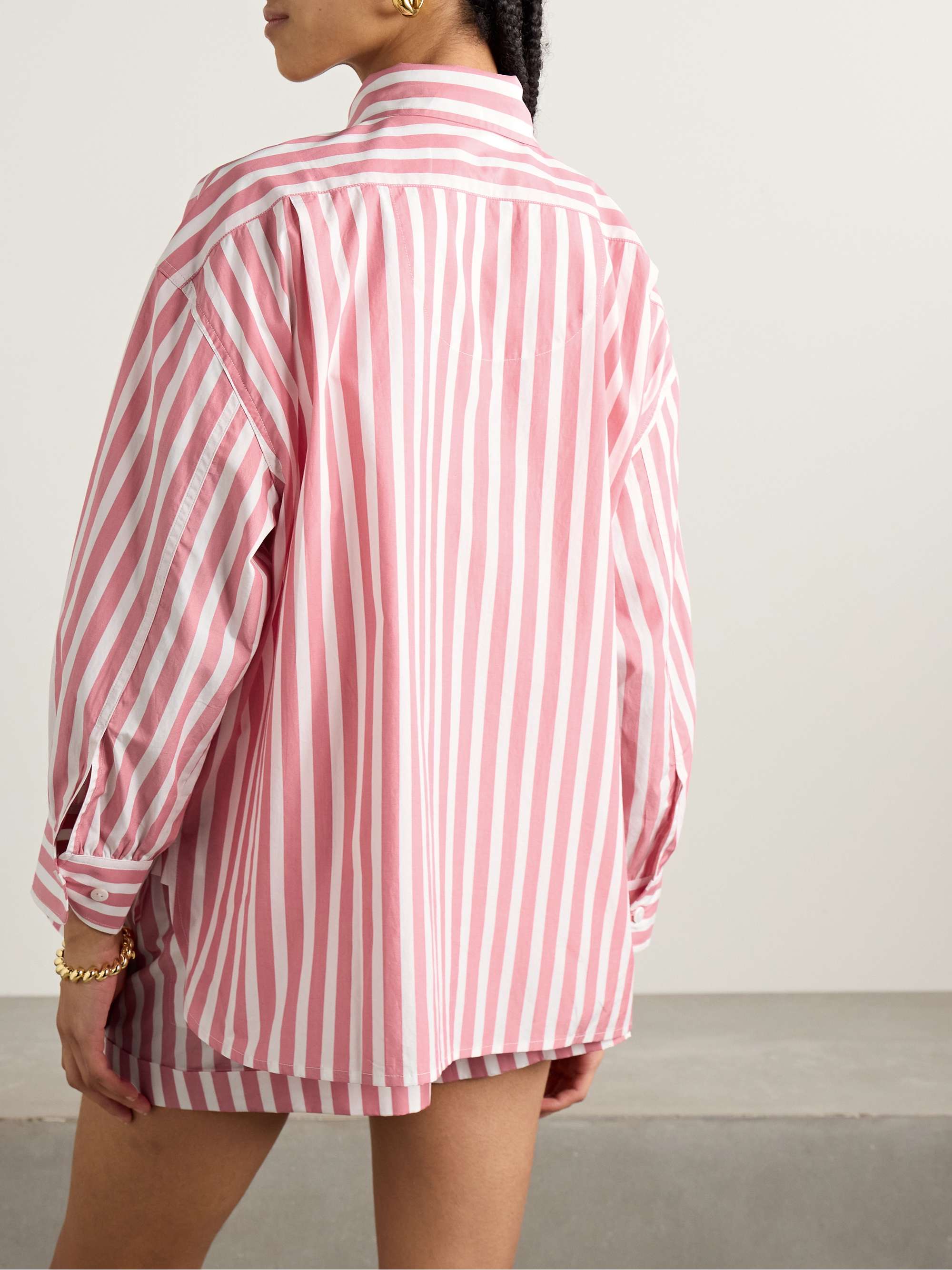 Kappa striped cotton-poplin shirt view
