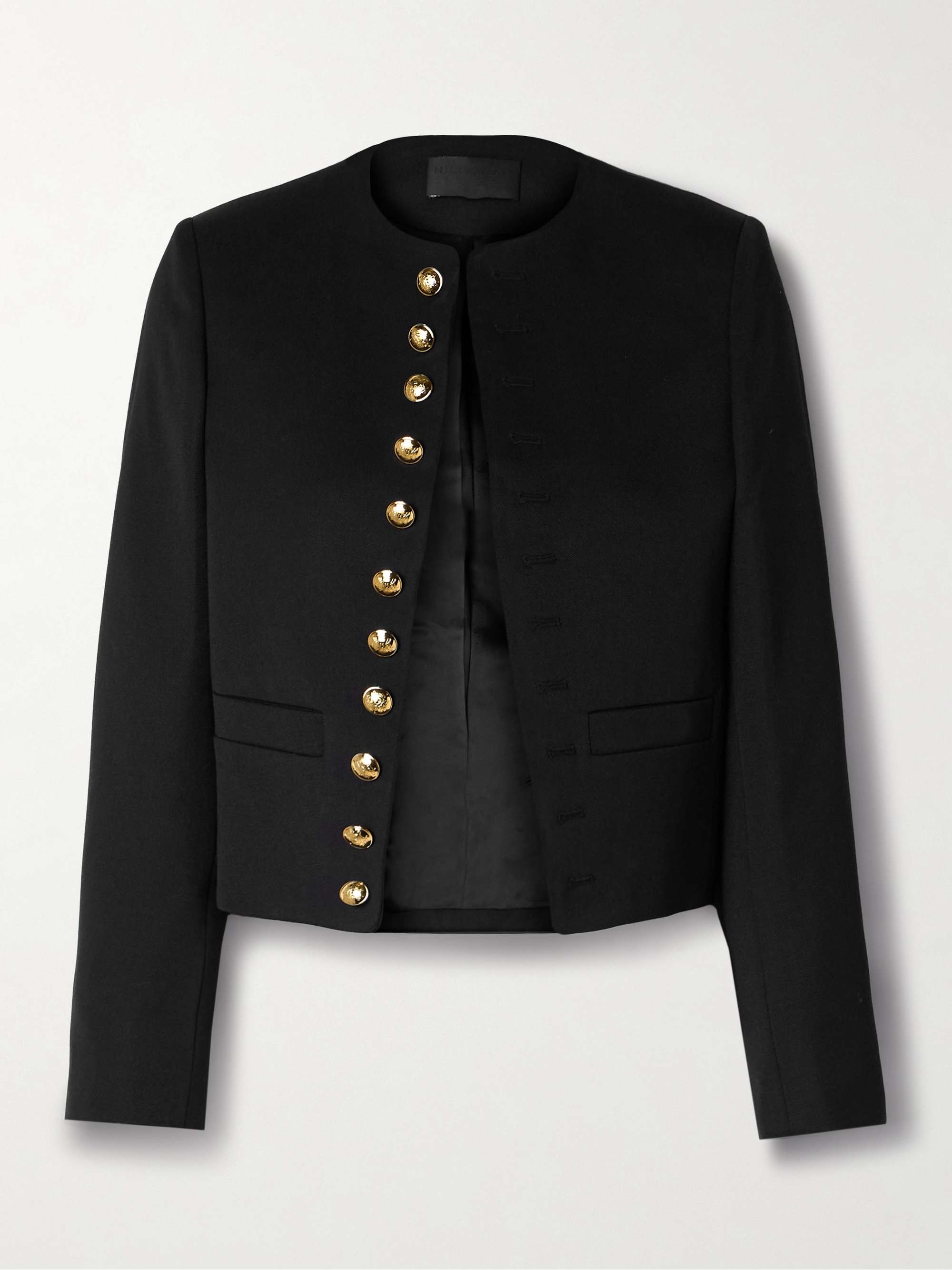 Patti wool-twill jacket view