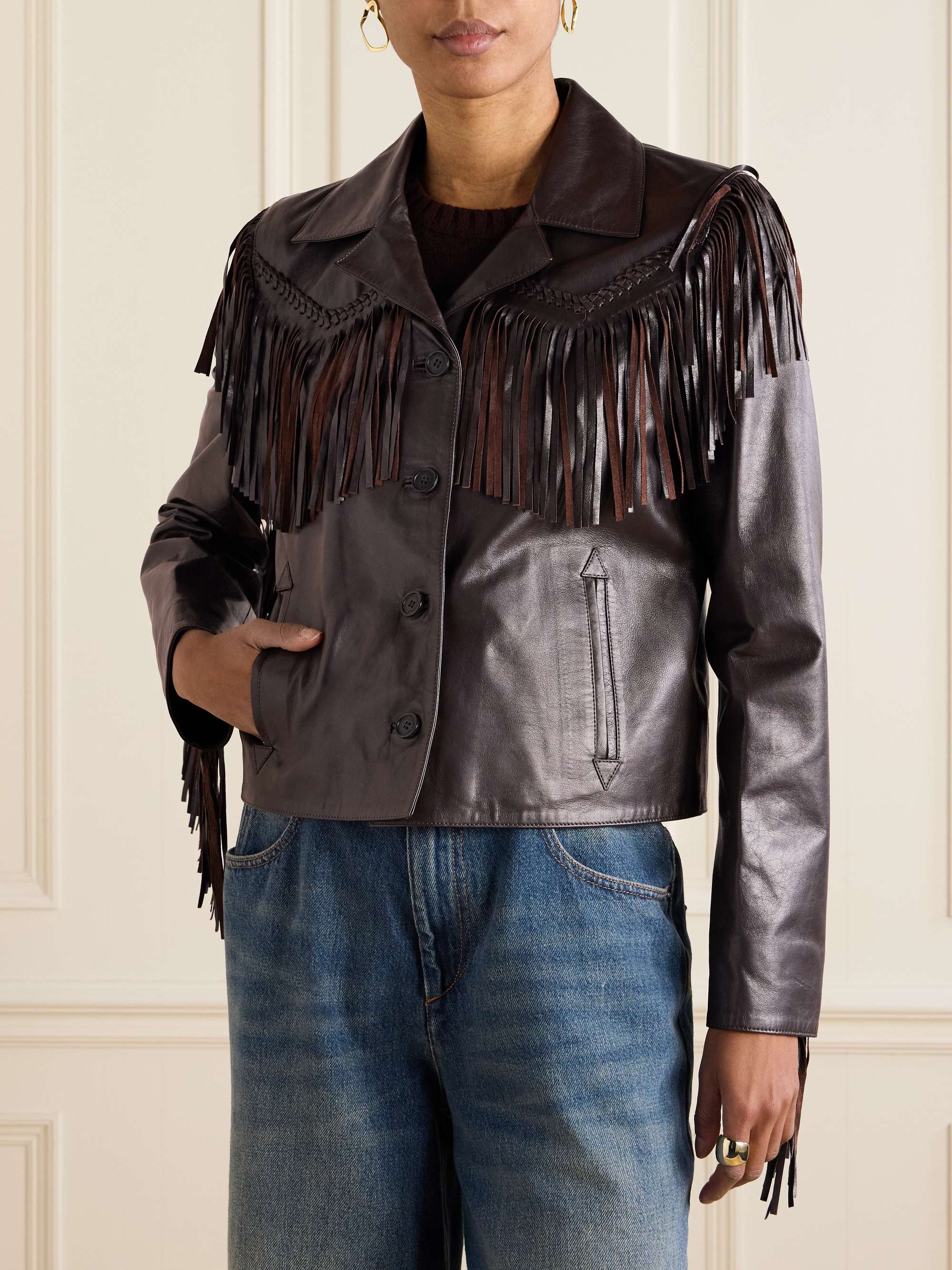 Eloi suede jacket view