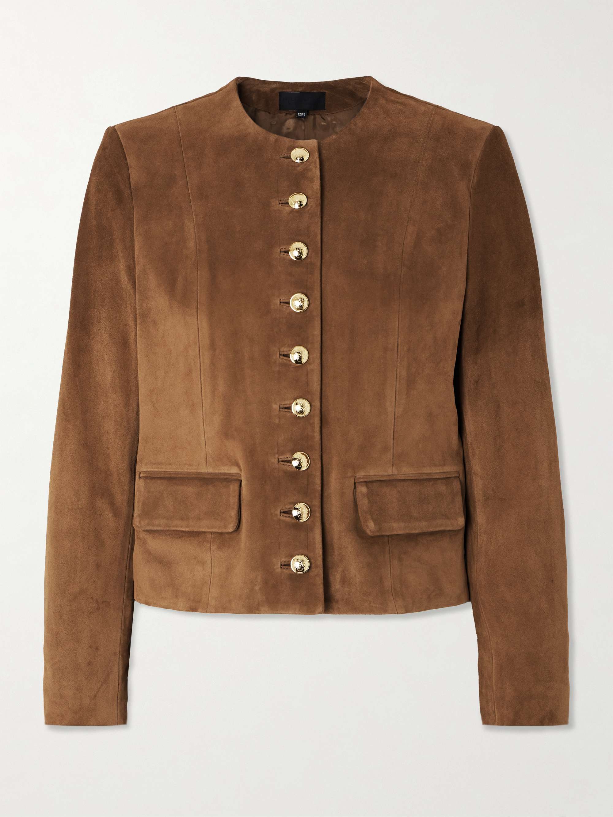 Nanon suede jacket view