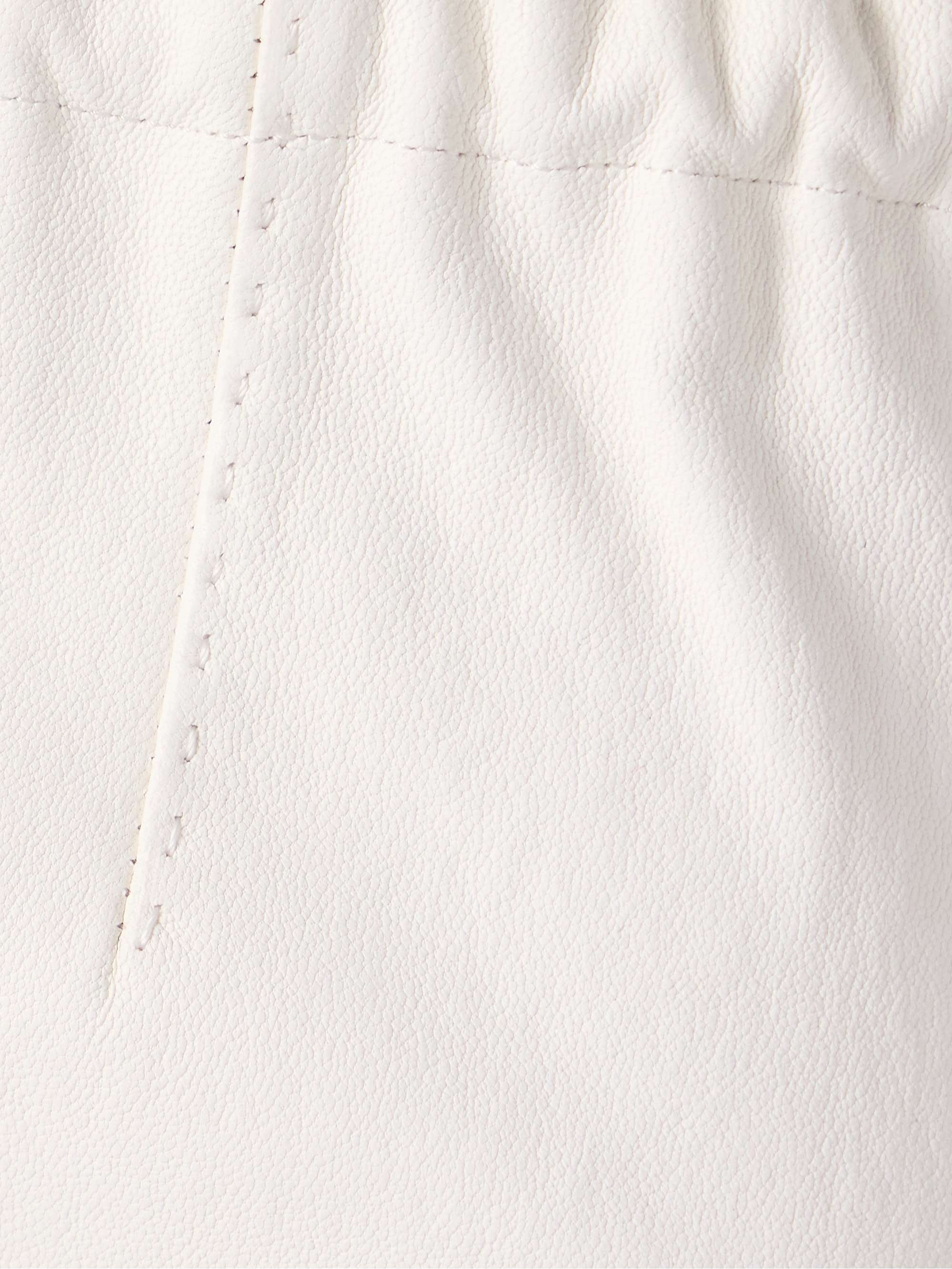 Gilda leather skirt view