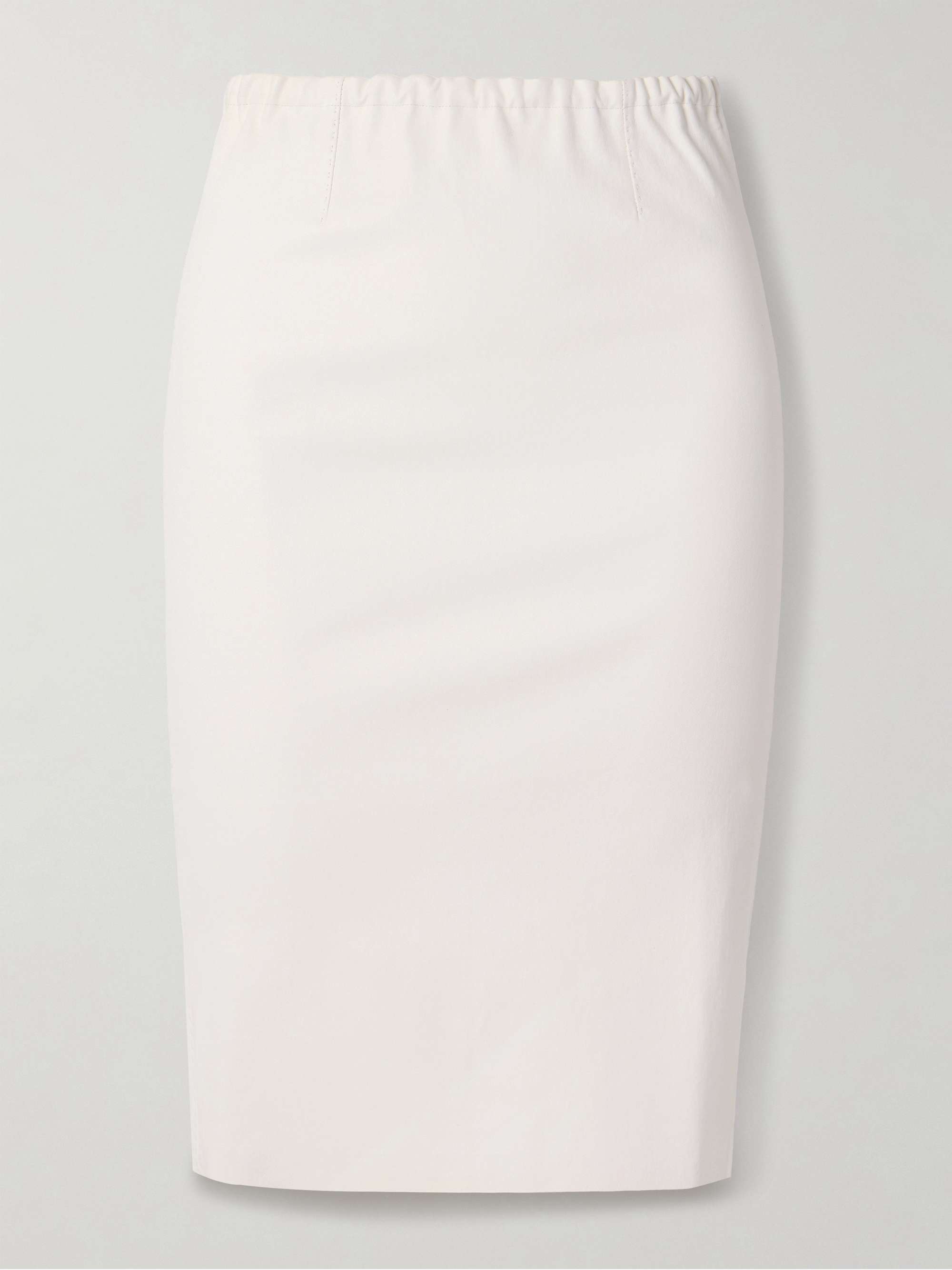 Gilda leather skirt view