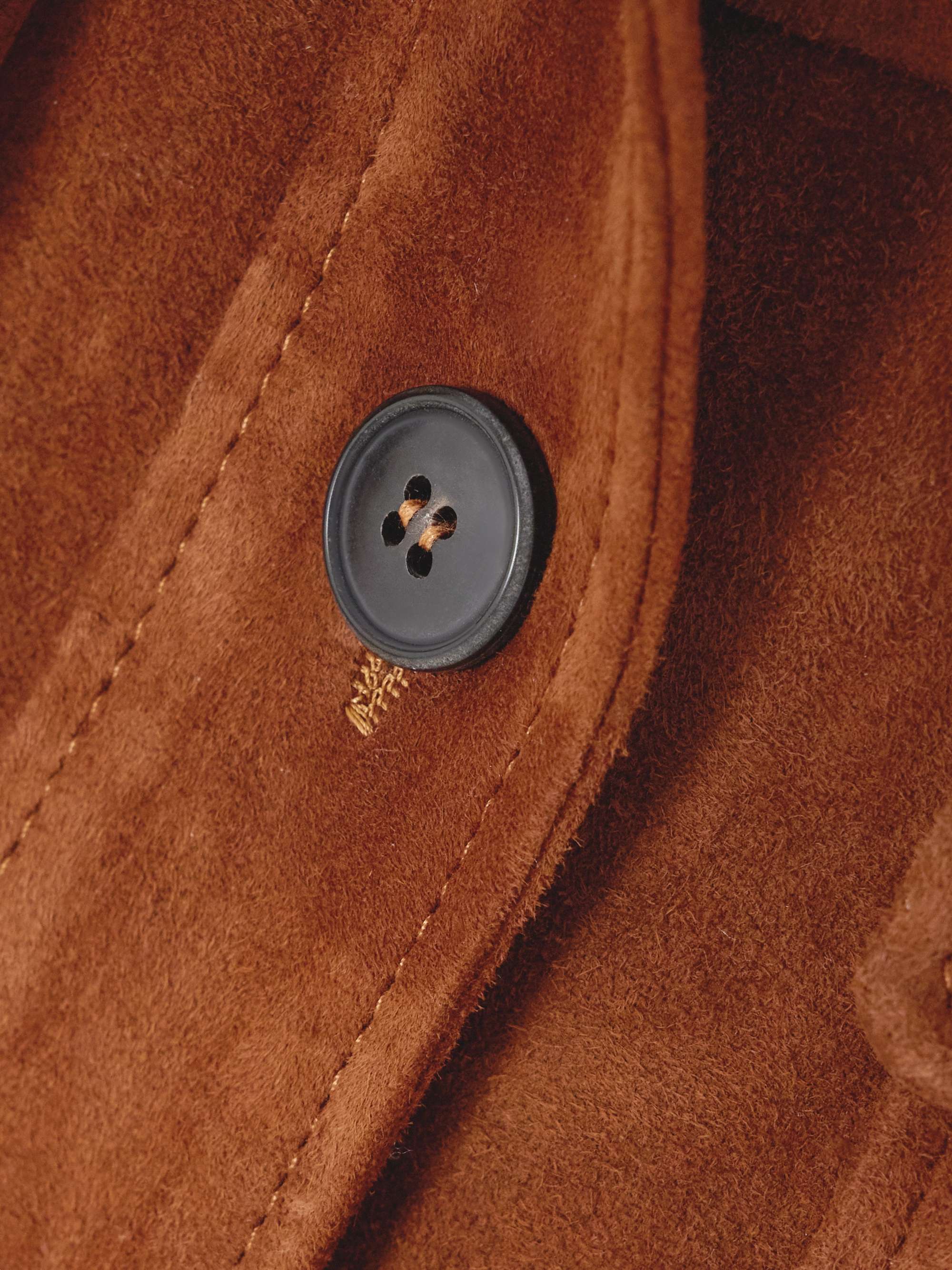 Léoncino cropped suede jacket view