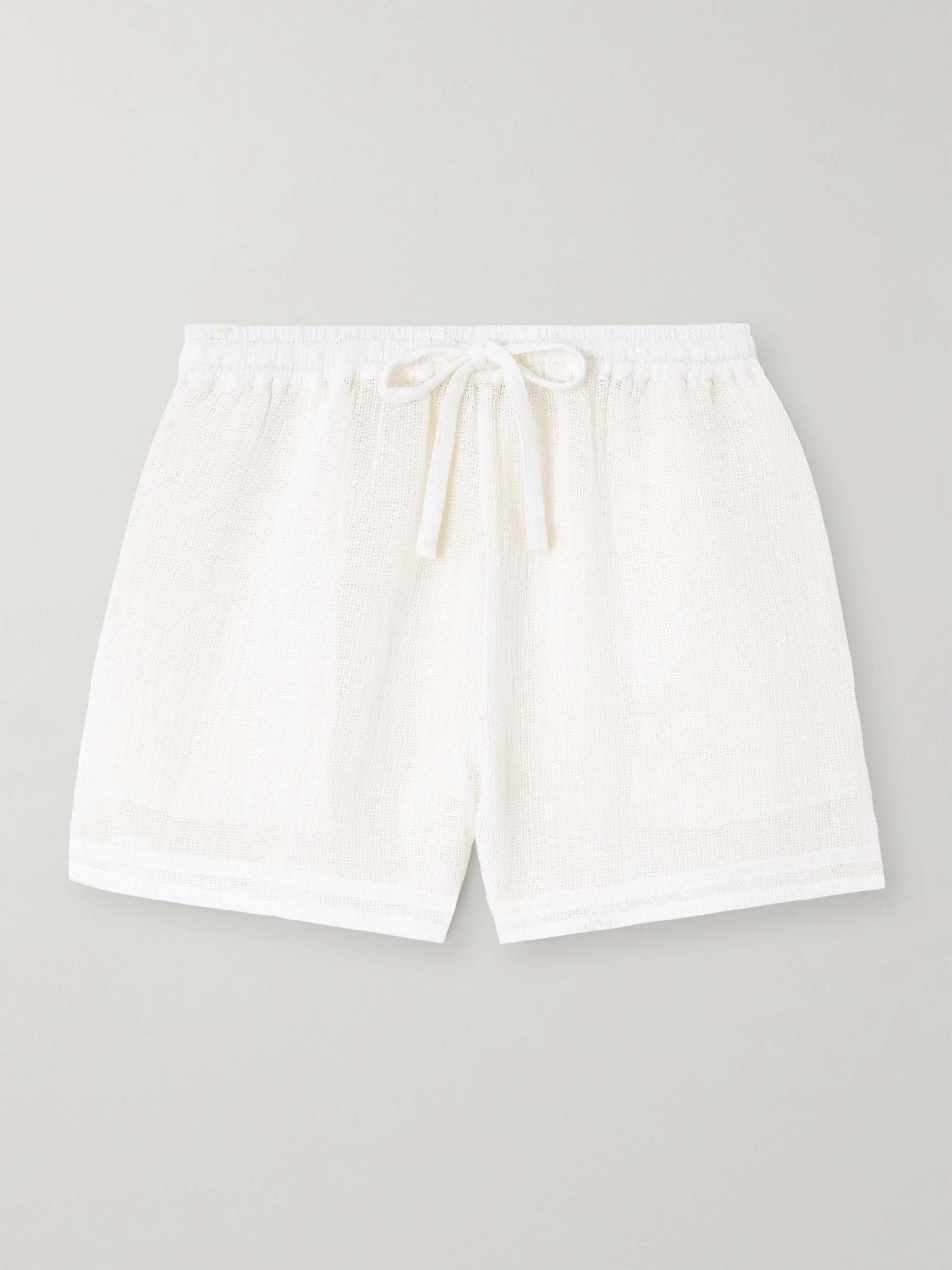 Tabag organic linen-gauze shorts view