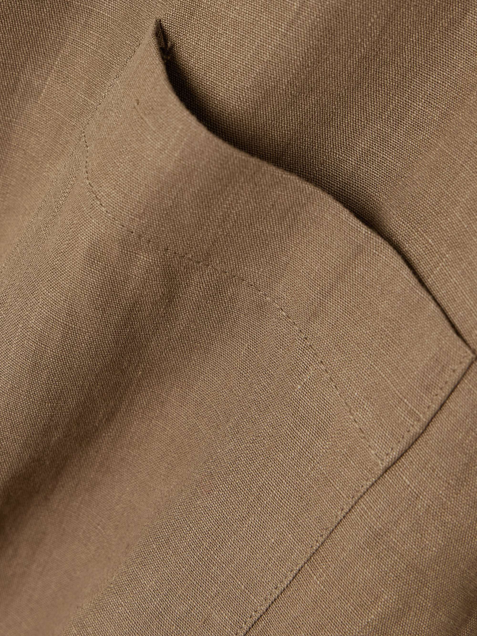 Faiyum linen shirt view