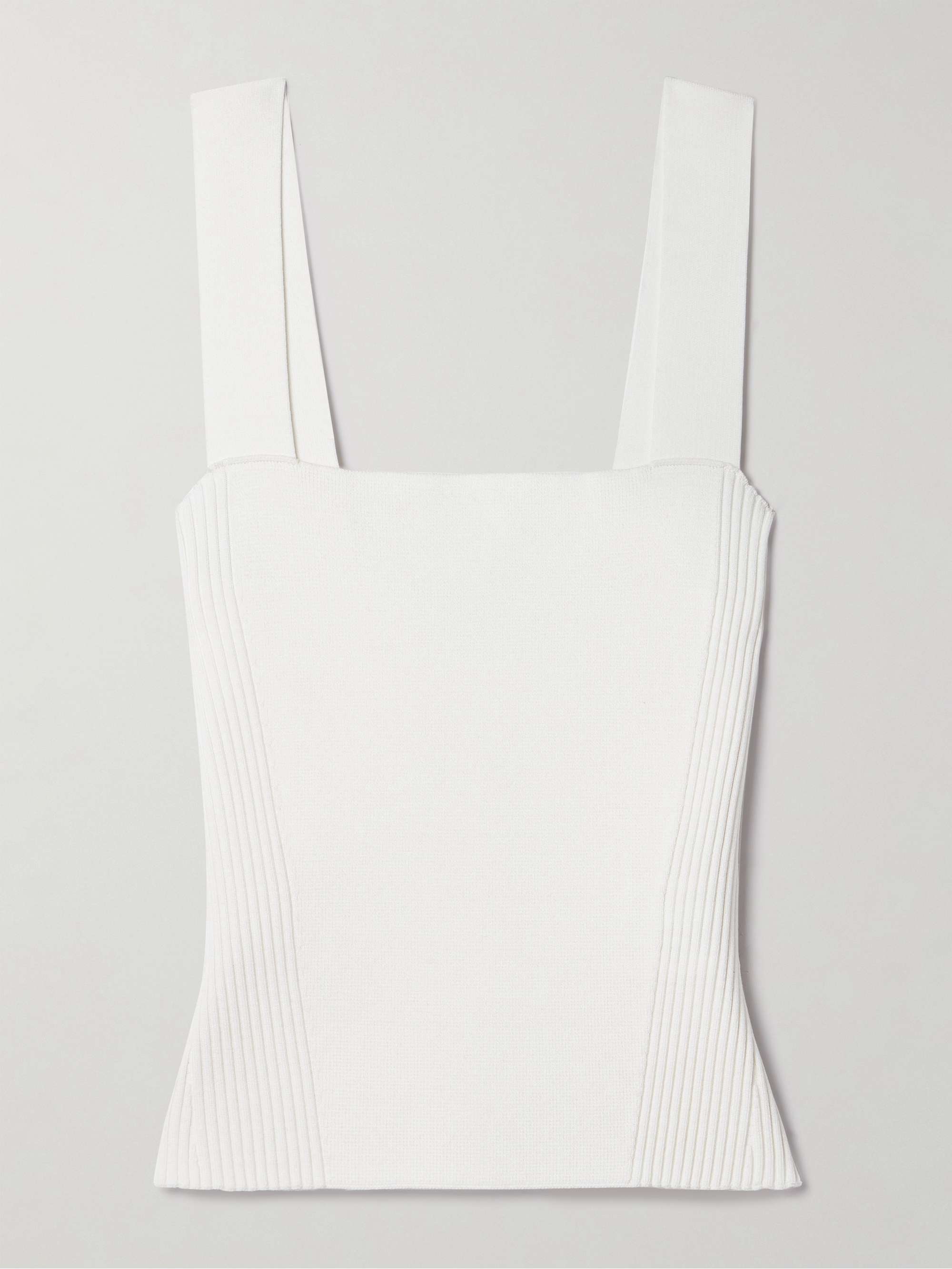 Stretch-knit tank view