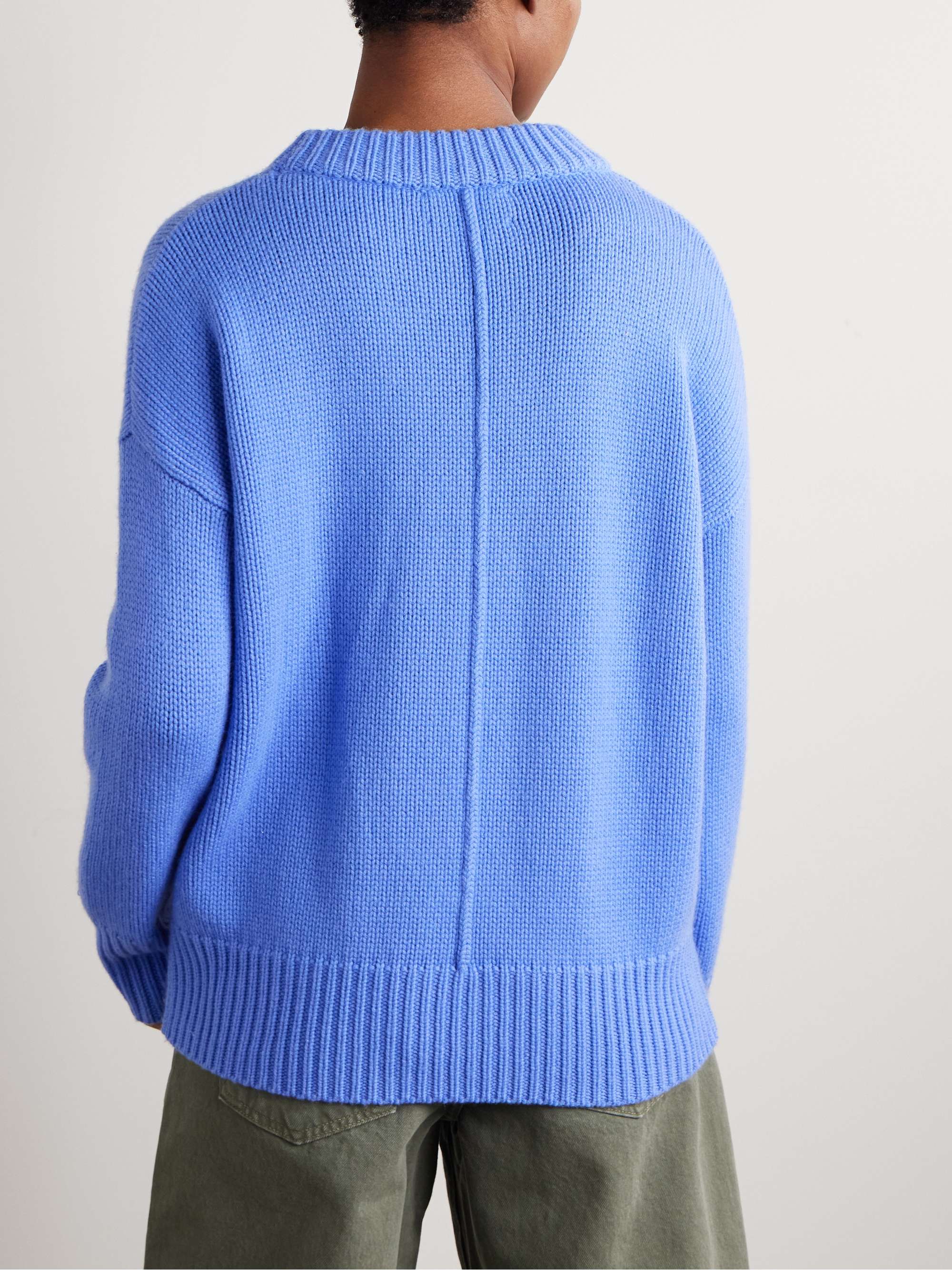 Marin wool and cashmere-blend sweater view