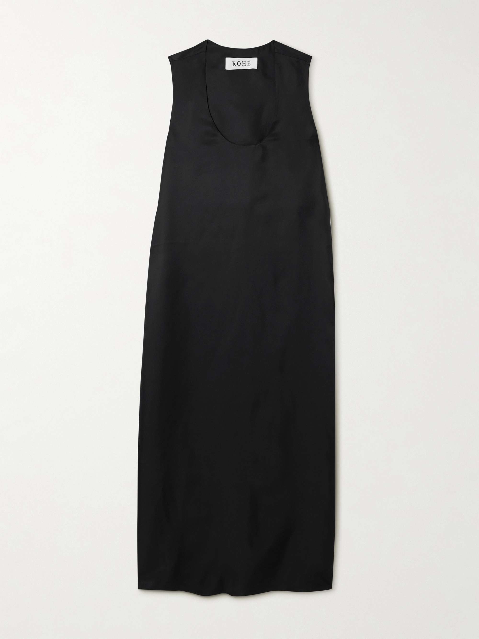 Silk maxi dress view