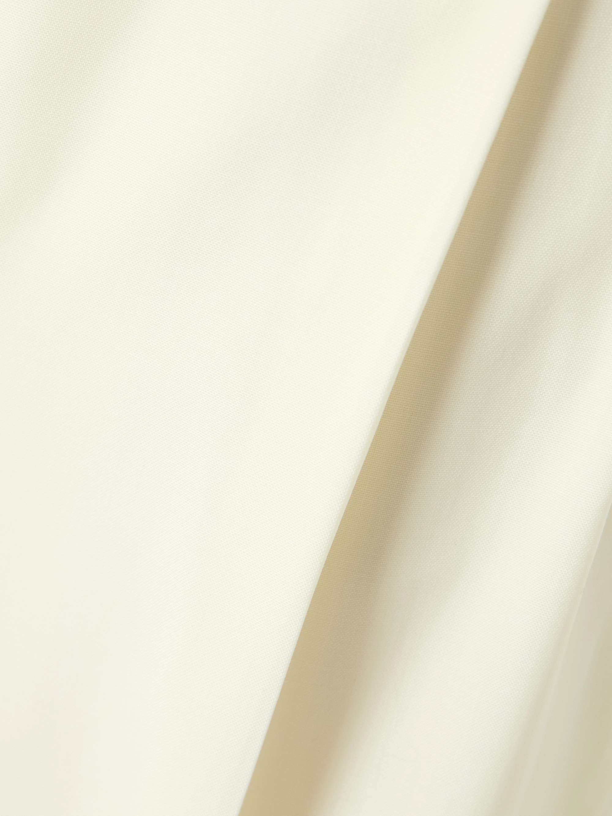 Cropped pleated wool wide-leg pants view