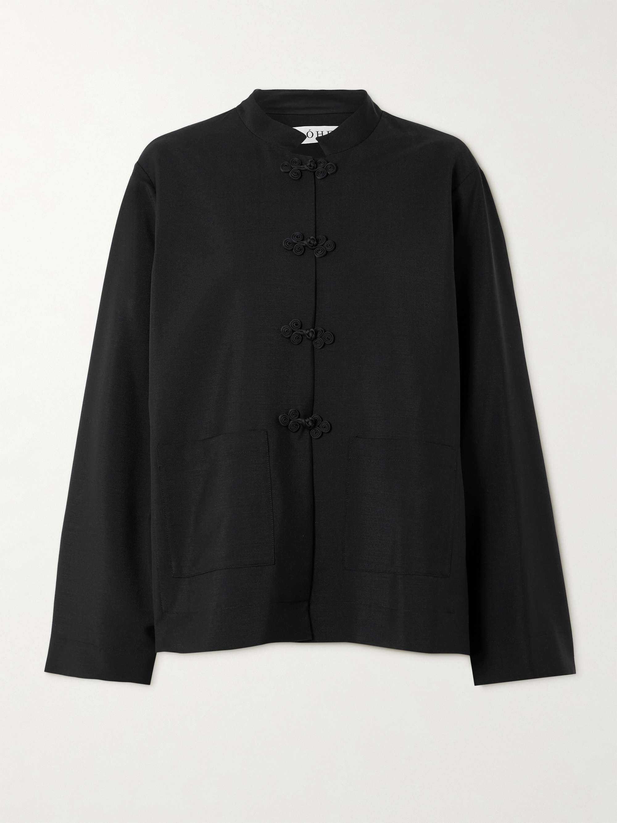 Wool and mohair-blend jacket view