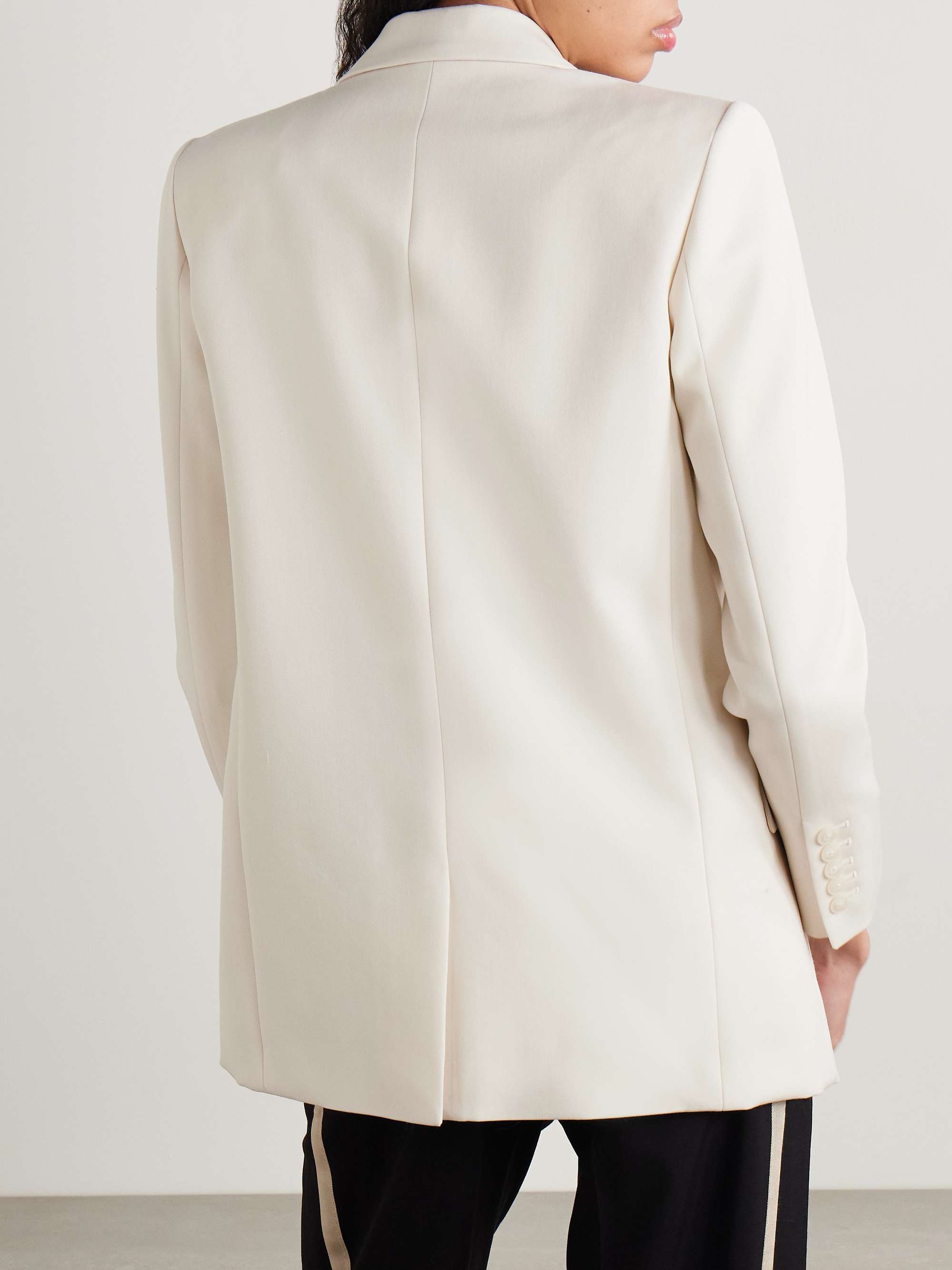 Diane wool-twill blazer view