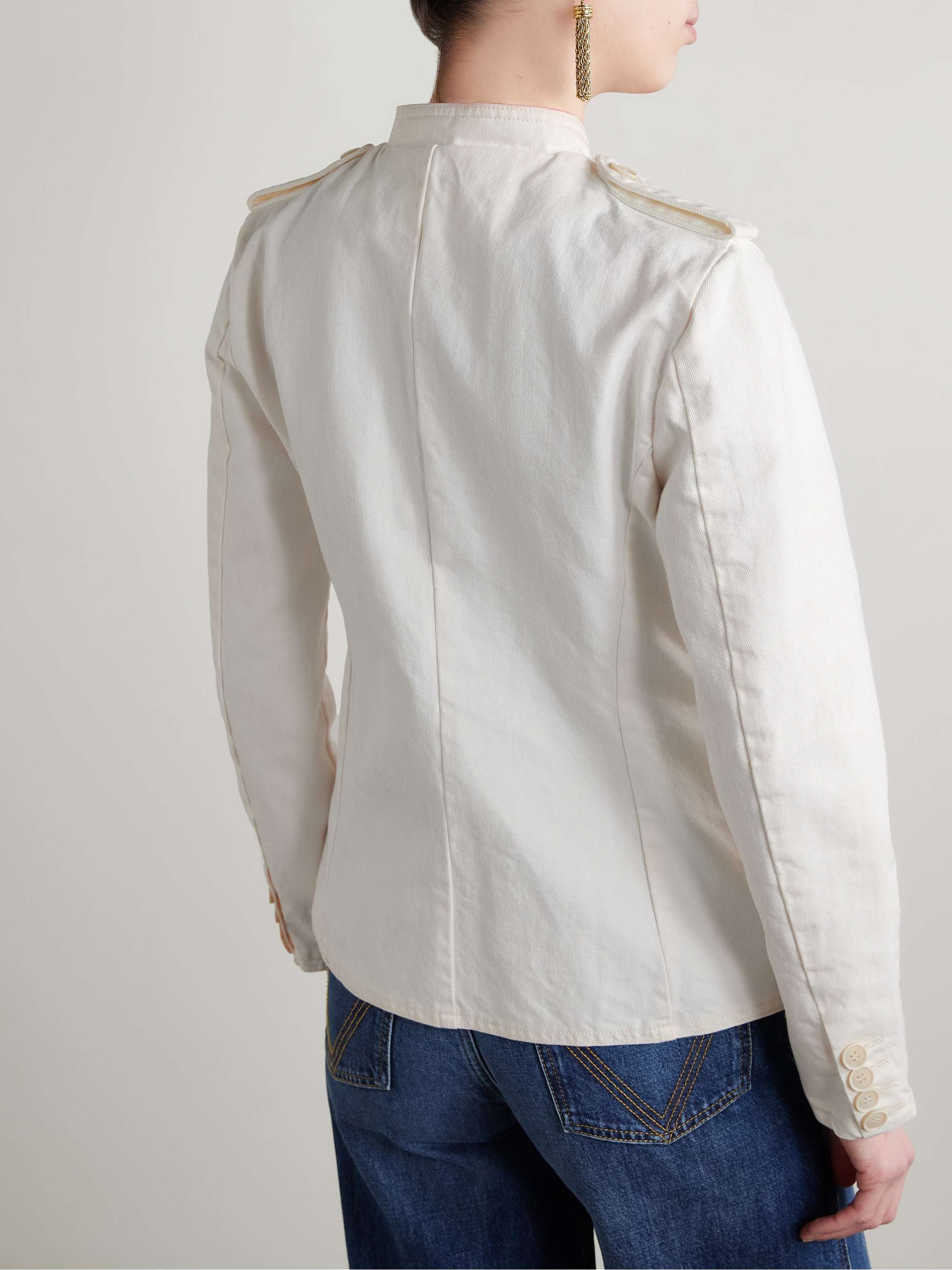 Geraldine denim jacket view