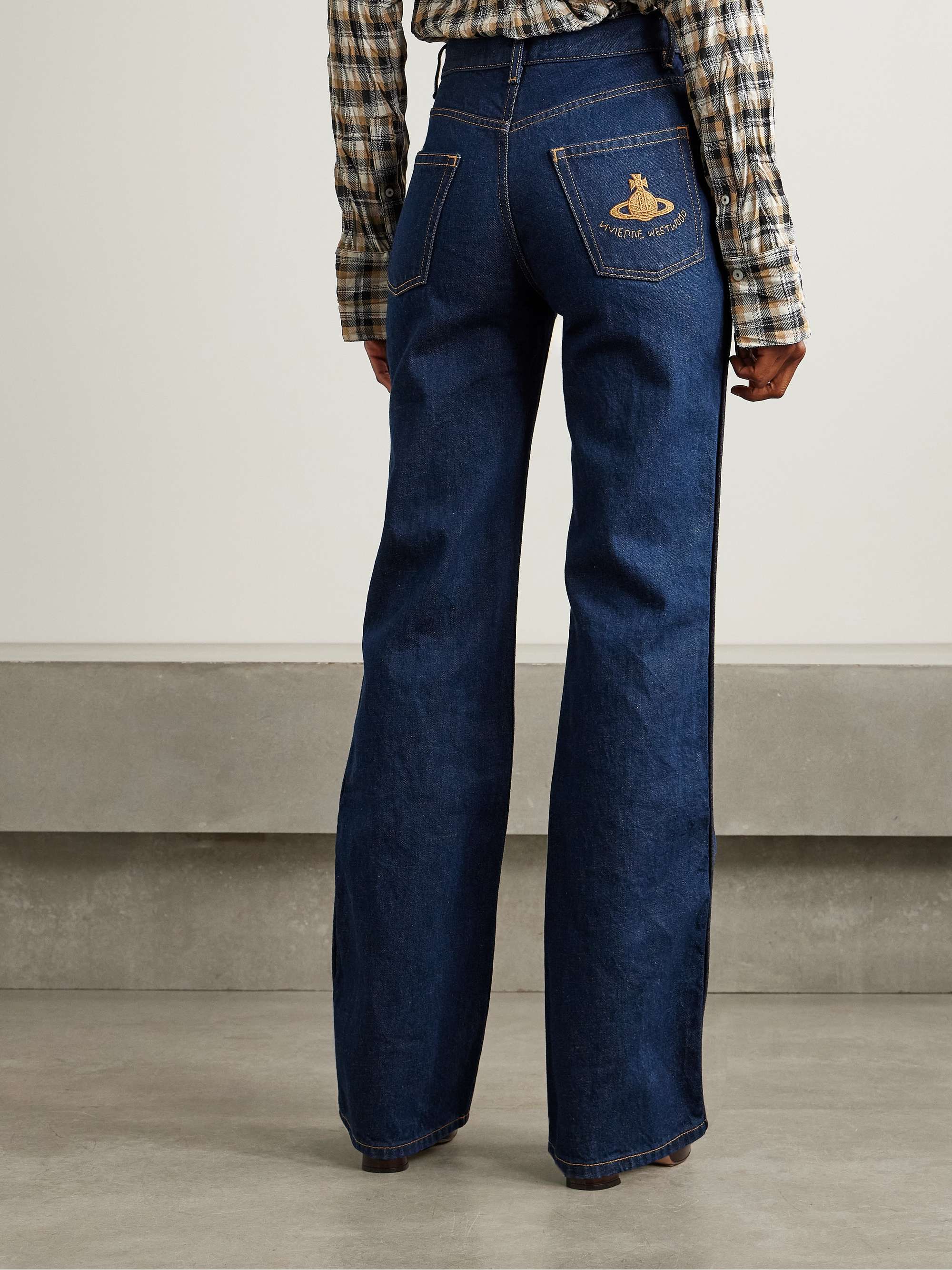 Ray high-rise flared jeans view