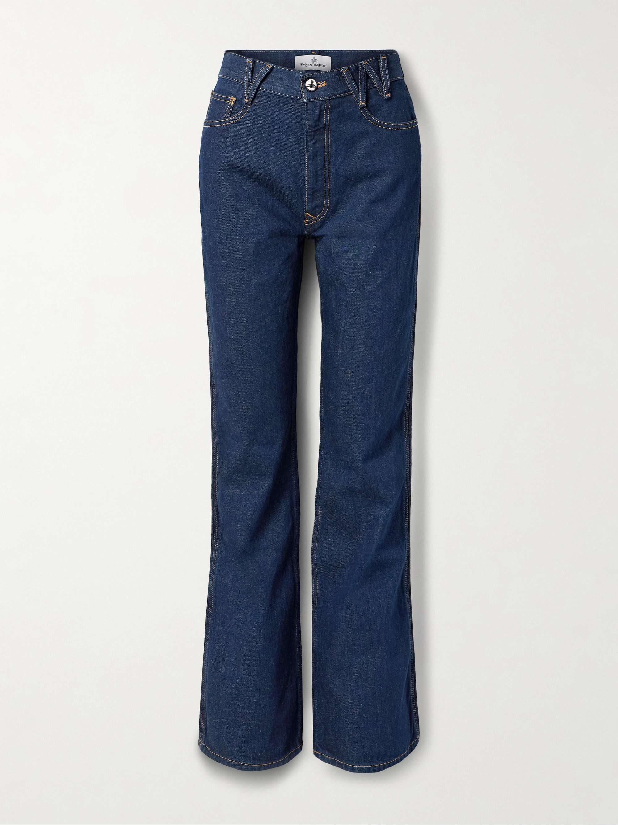 Ray high-rise flared jeans view