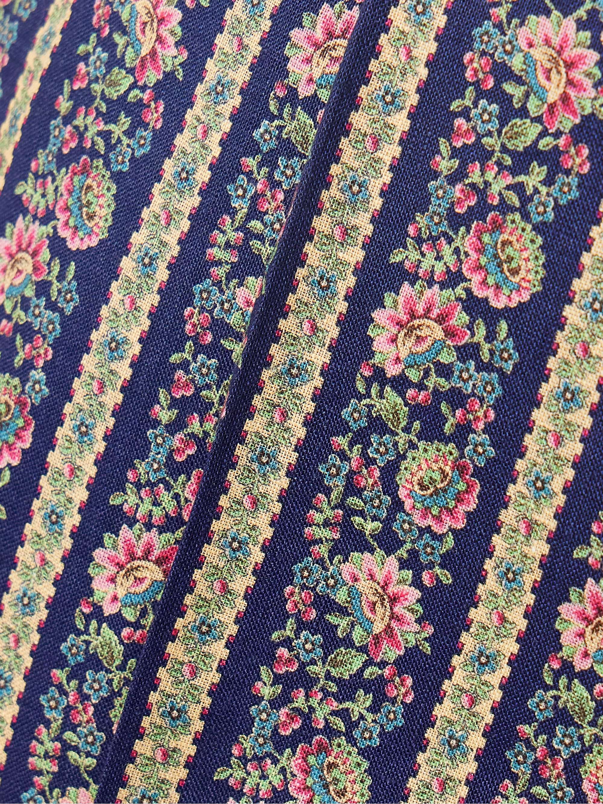 Ray floral-print linen flared pants view