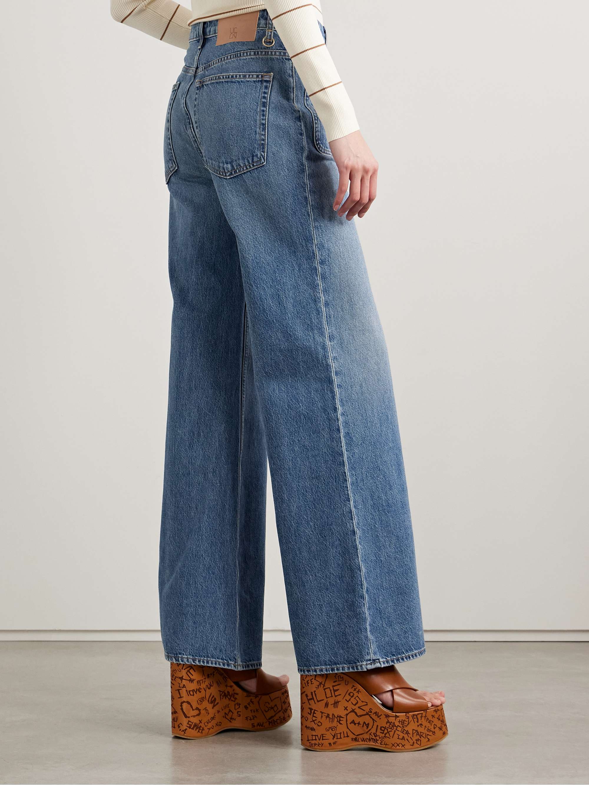 The Gwynne high-rise flared jeans view