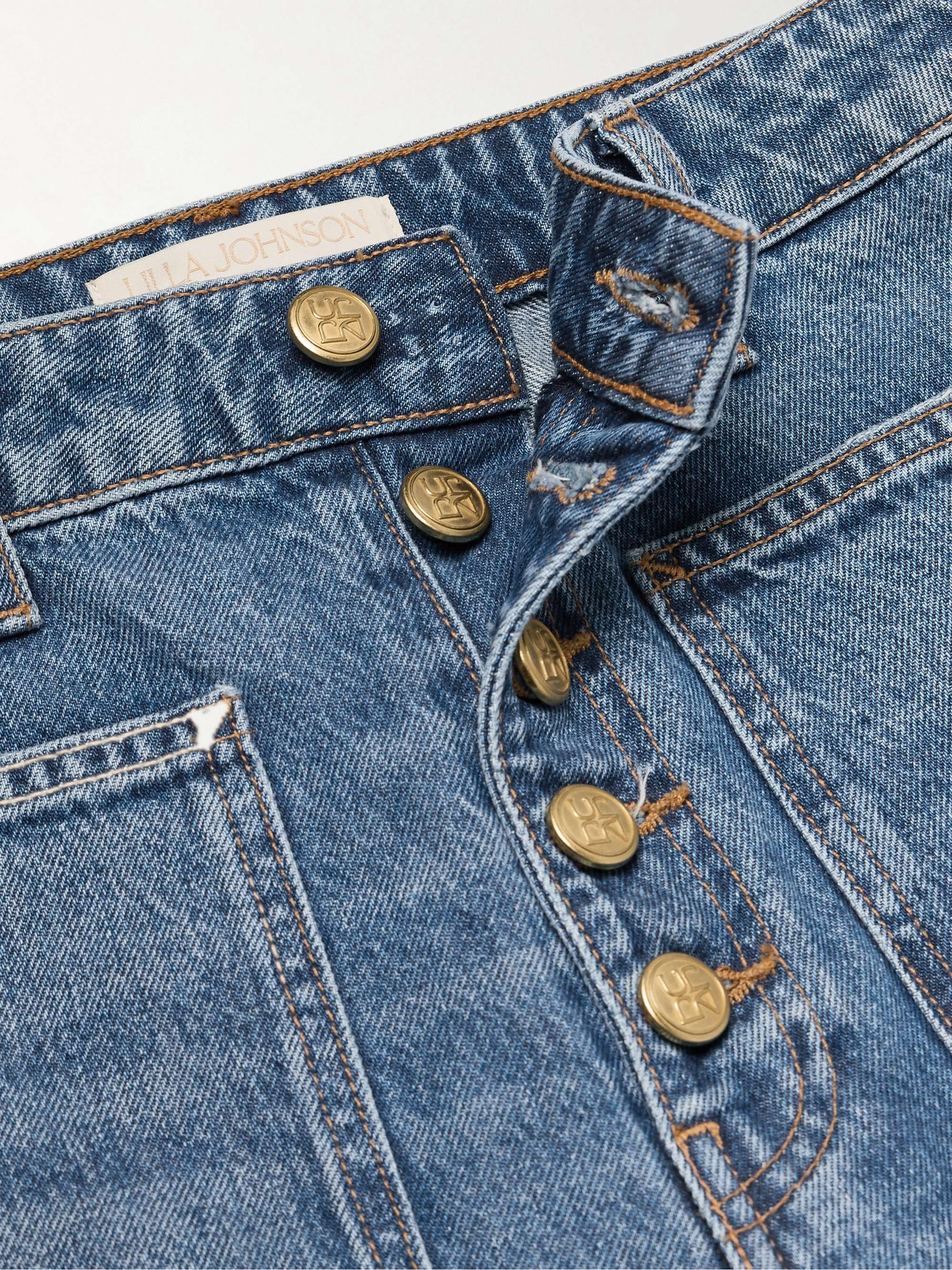 The Gwynne high-rise flared jeans view