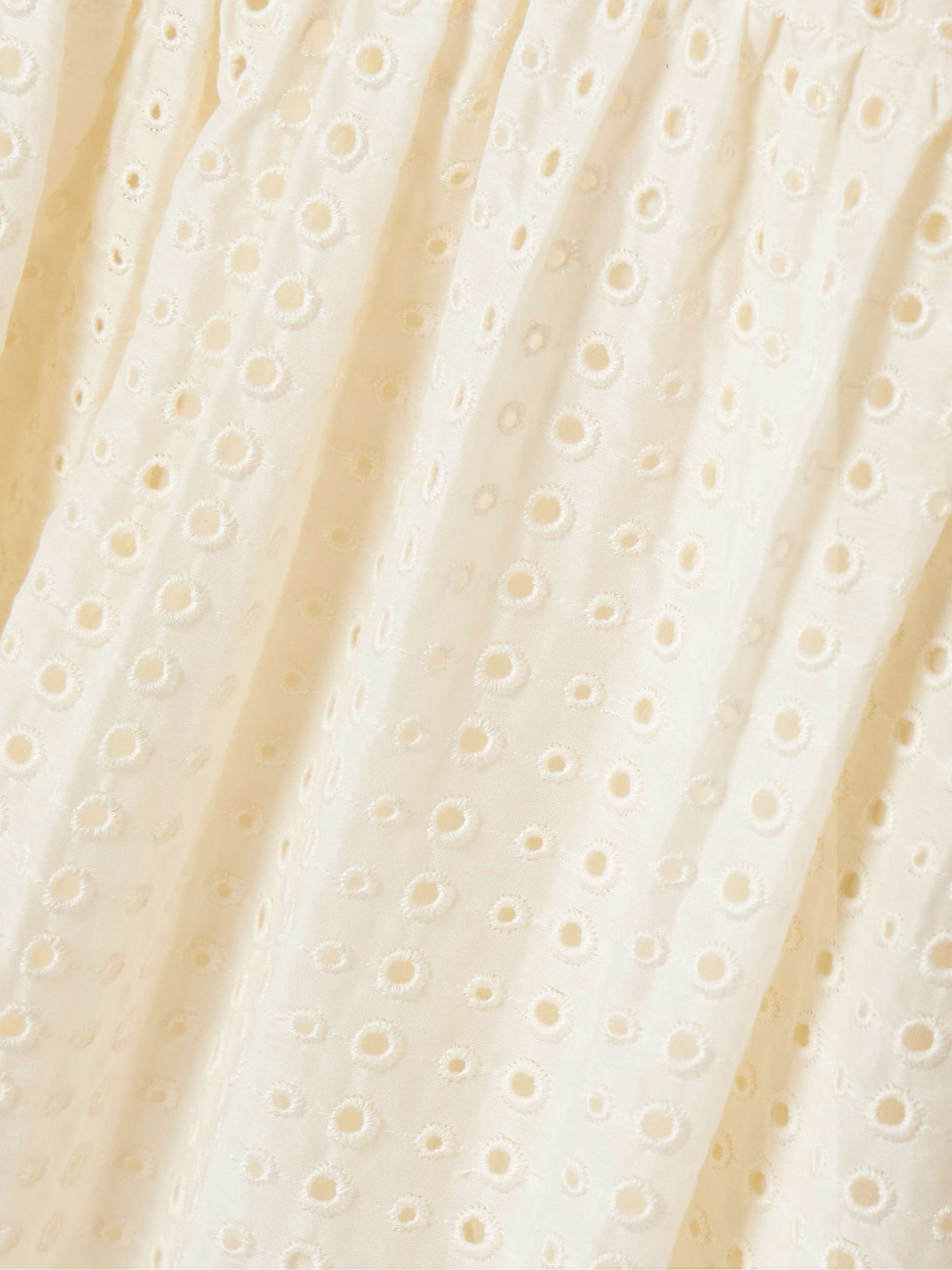Gabi tulle-trimmed broderie anglaise cotton and silk-blend mini dress view