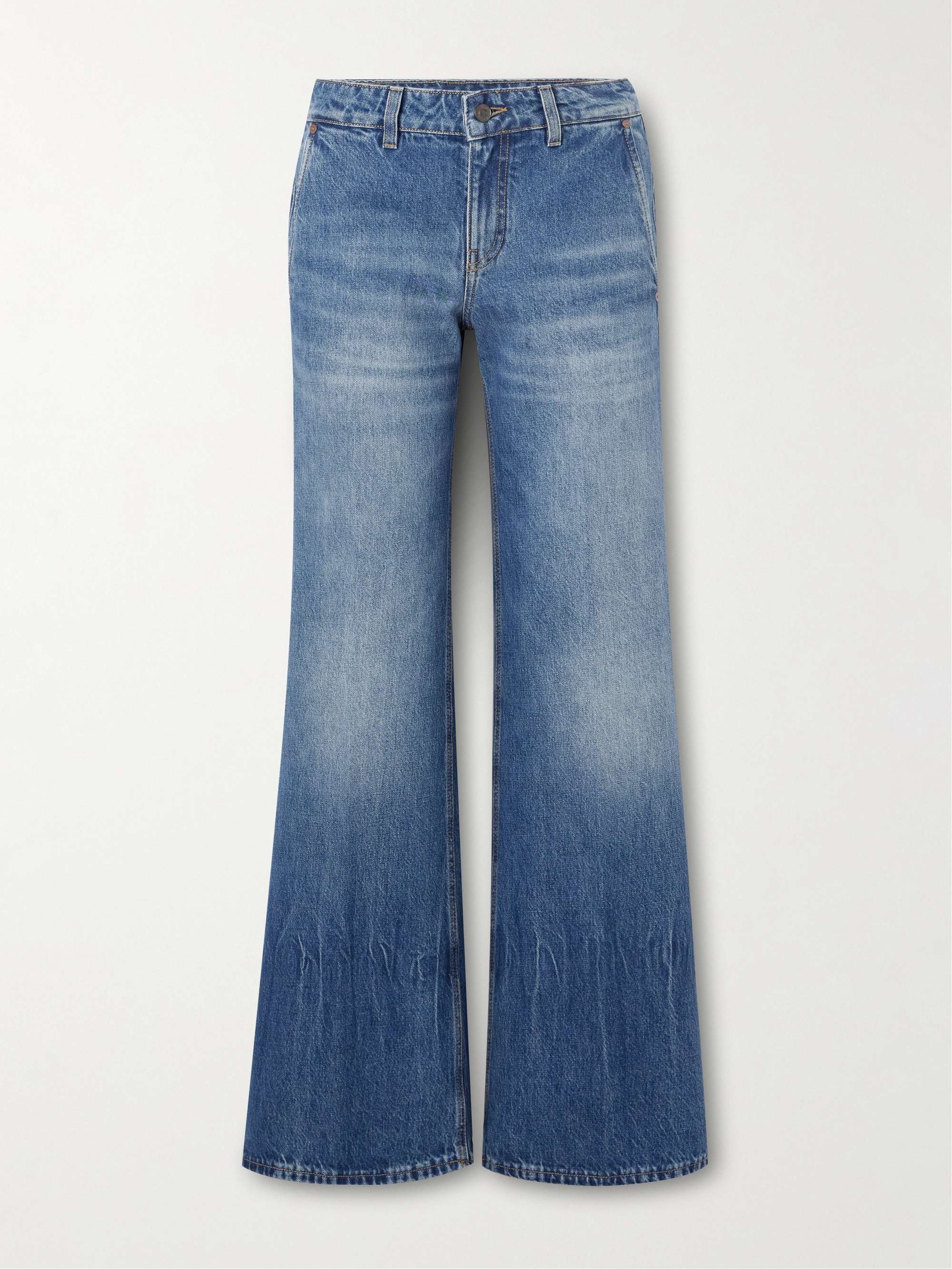Gigi low-rise flared jeans view