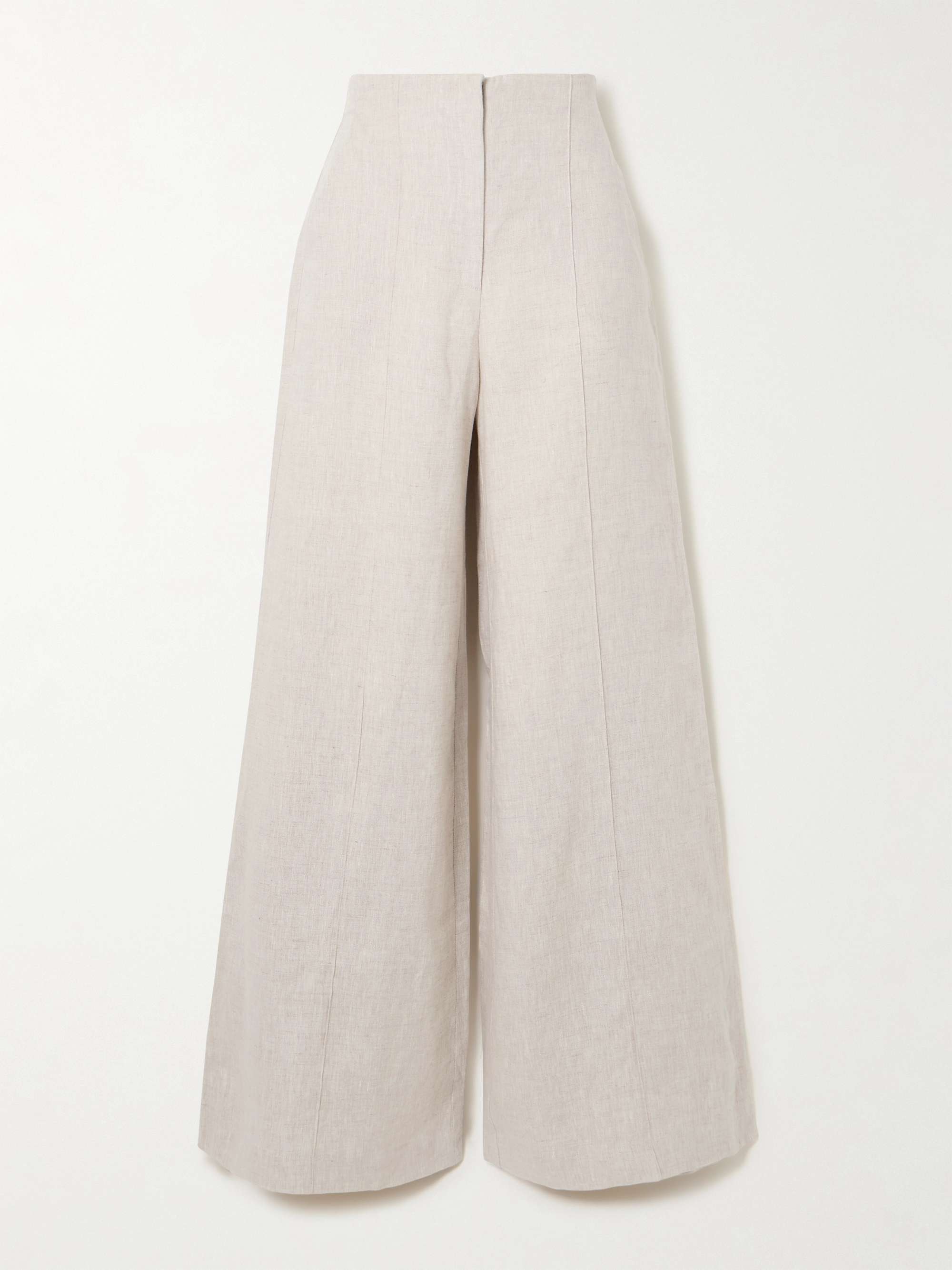 Encontrarte linen wide-leg pants view