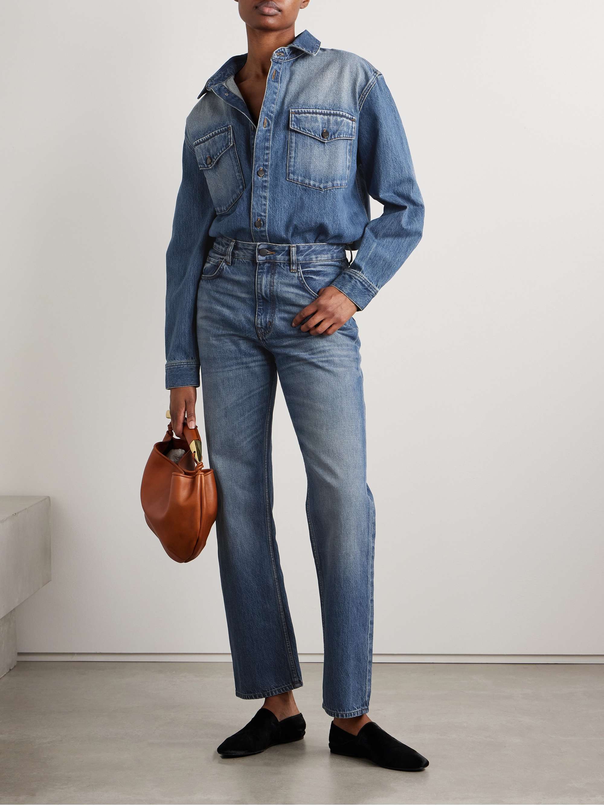 Benet oversized denim jacket view