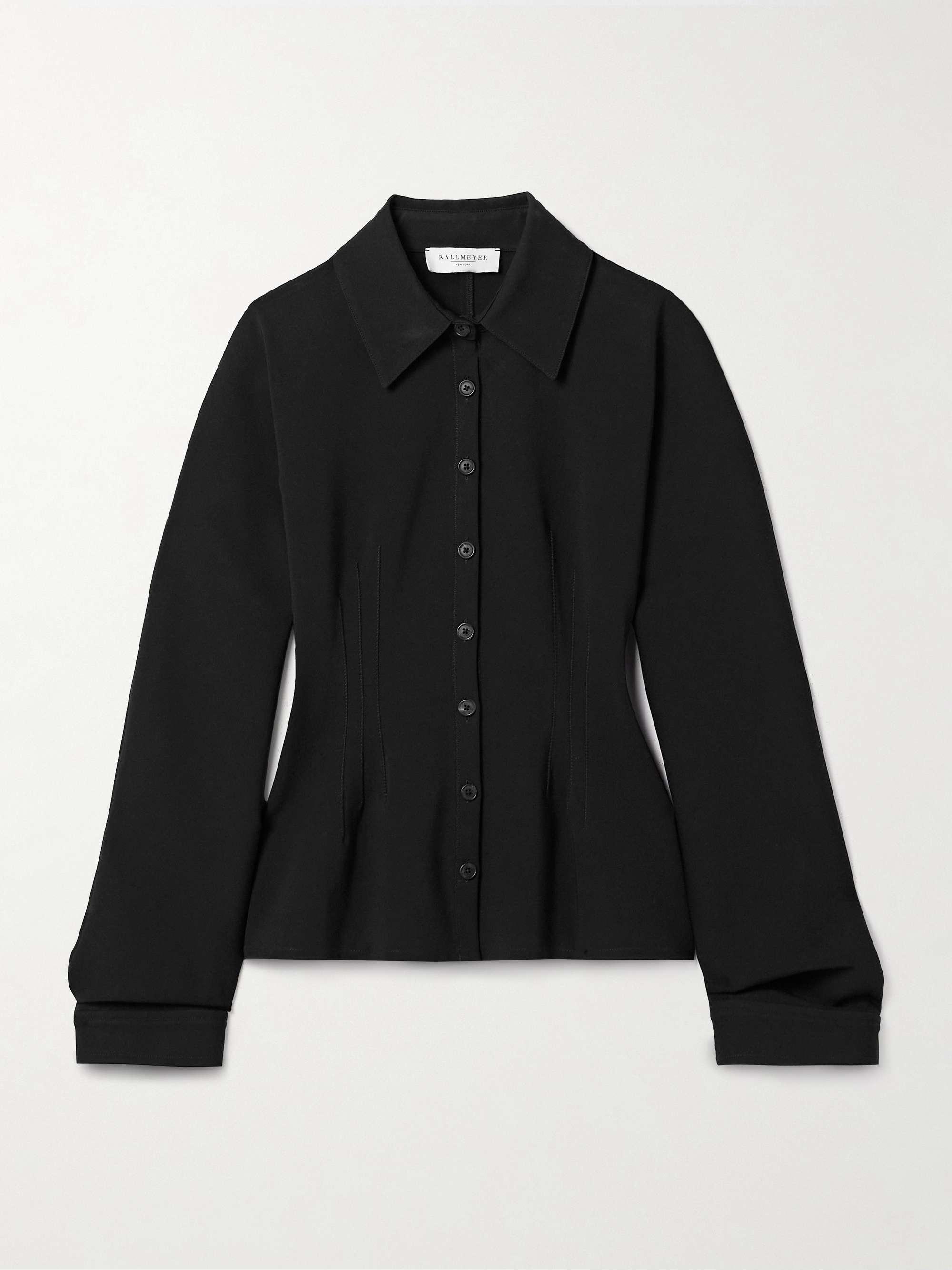 Agatha crepe shirt view