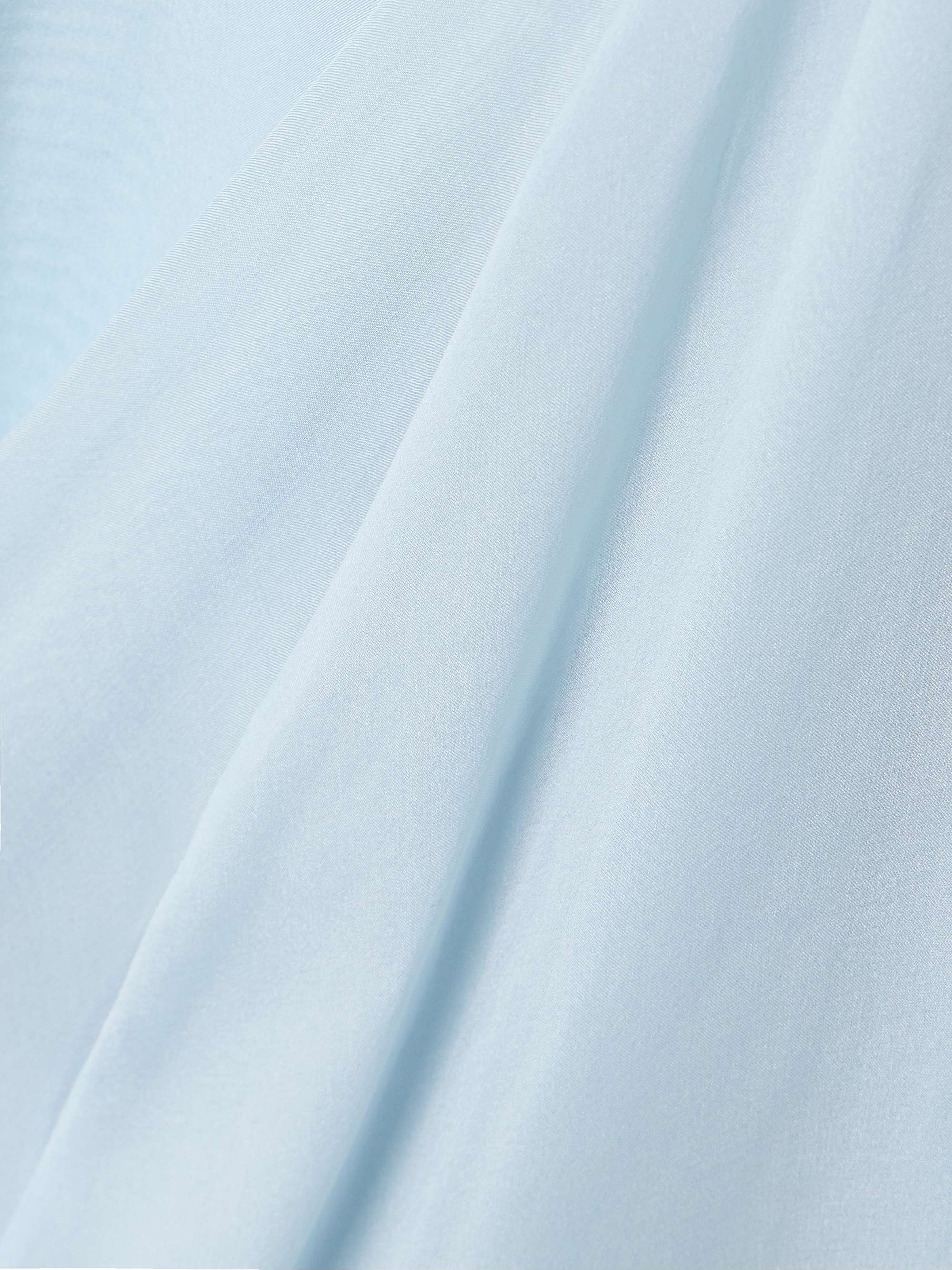 Alyse asymmetric pleated silk-chiffon maxi wrap skirt view