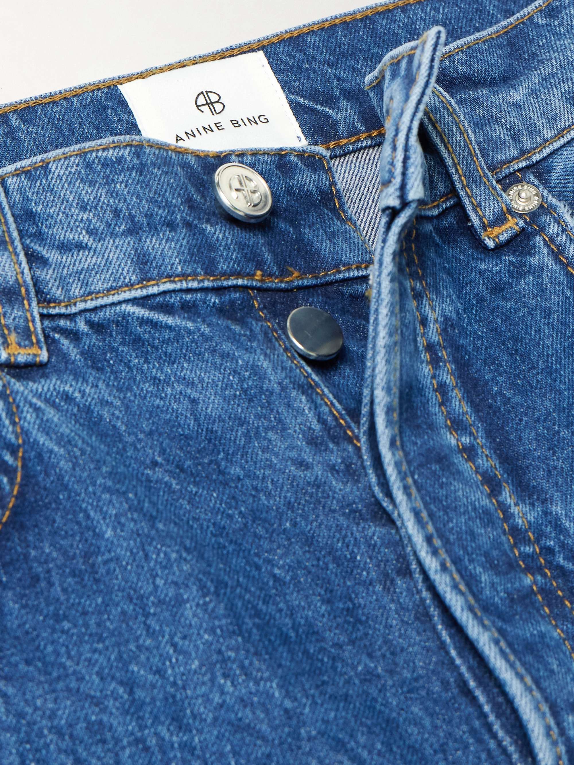 Kate high-rise slim-leg jeans view