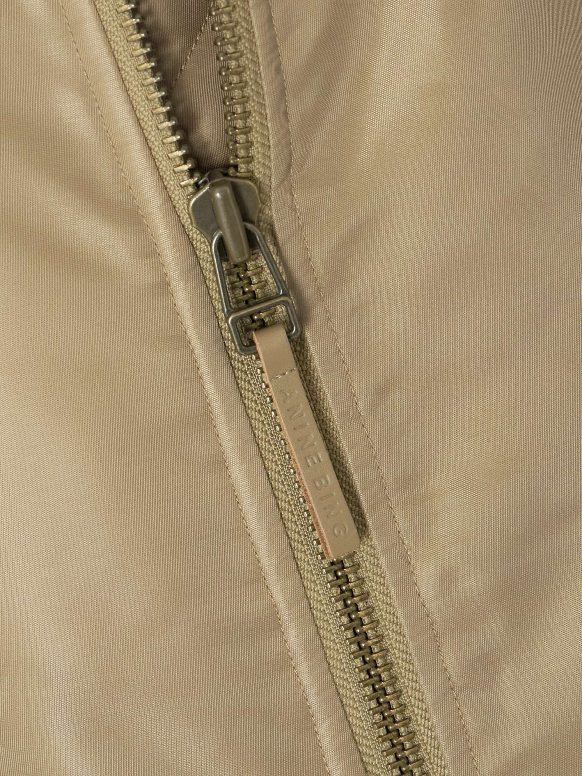 Leon shell bomber jacket view