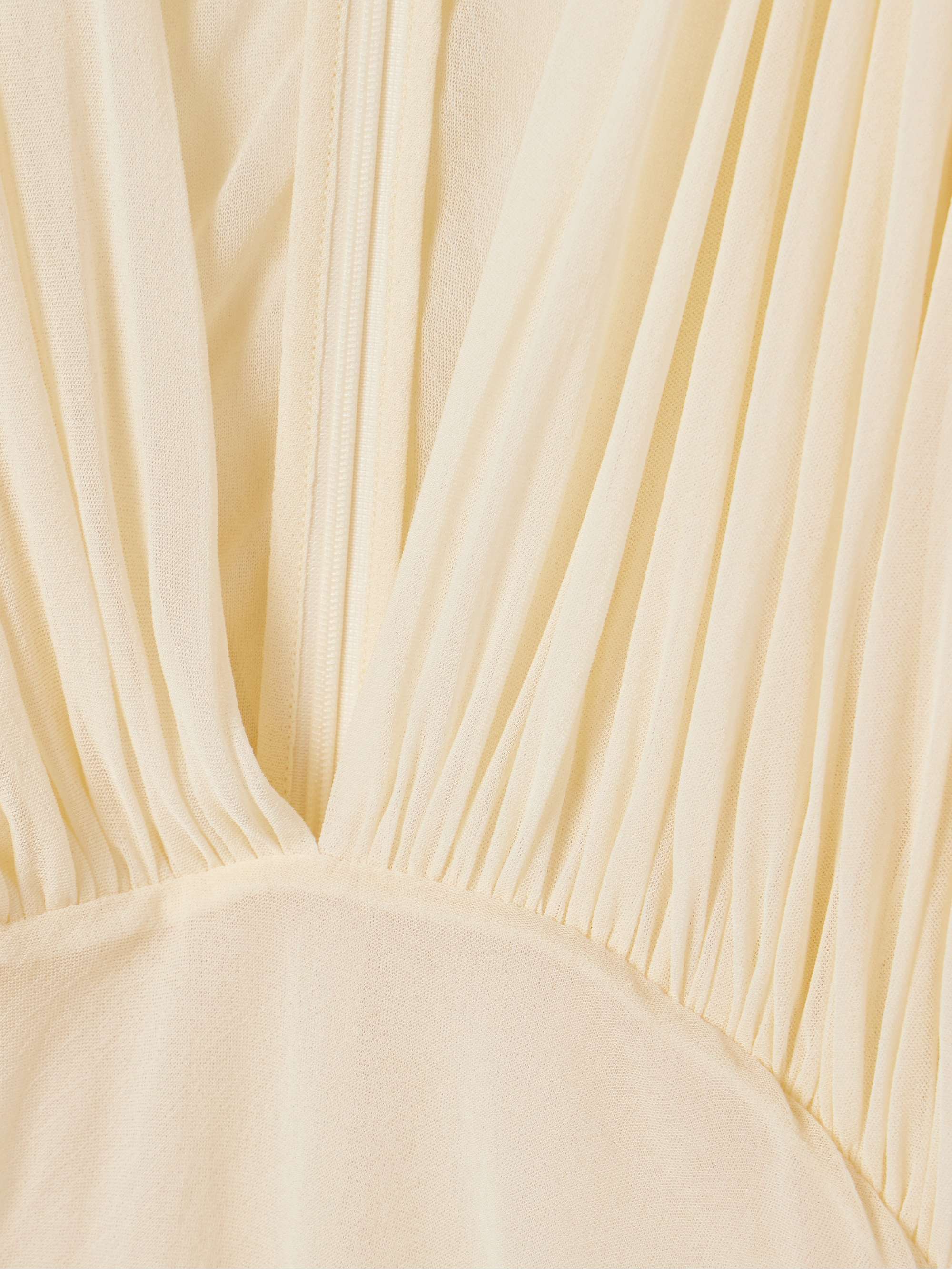 Devi draped gathered jersey maxi dress view