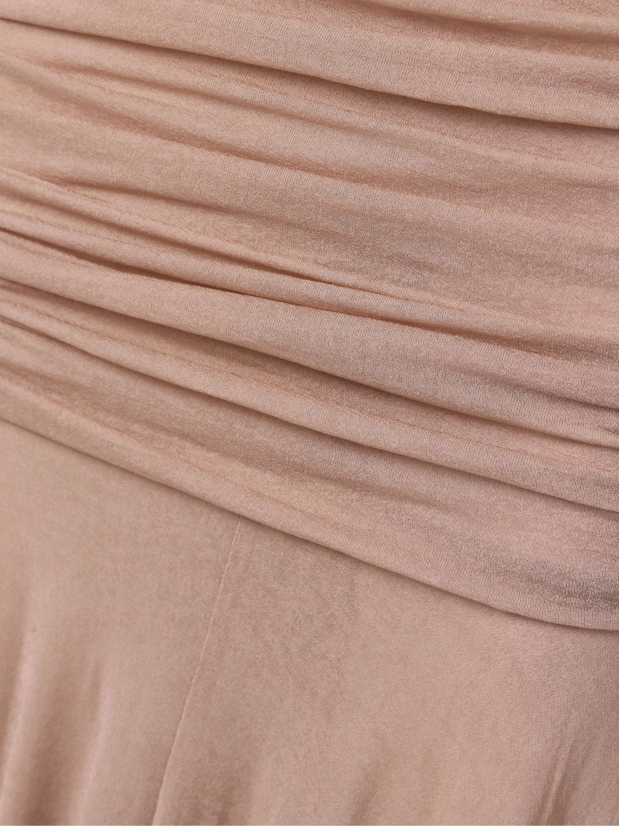 Devi ruched jersey maxi dress view