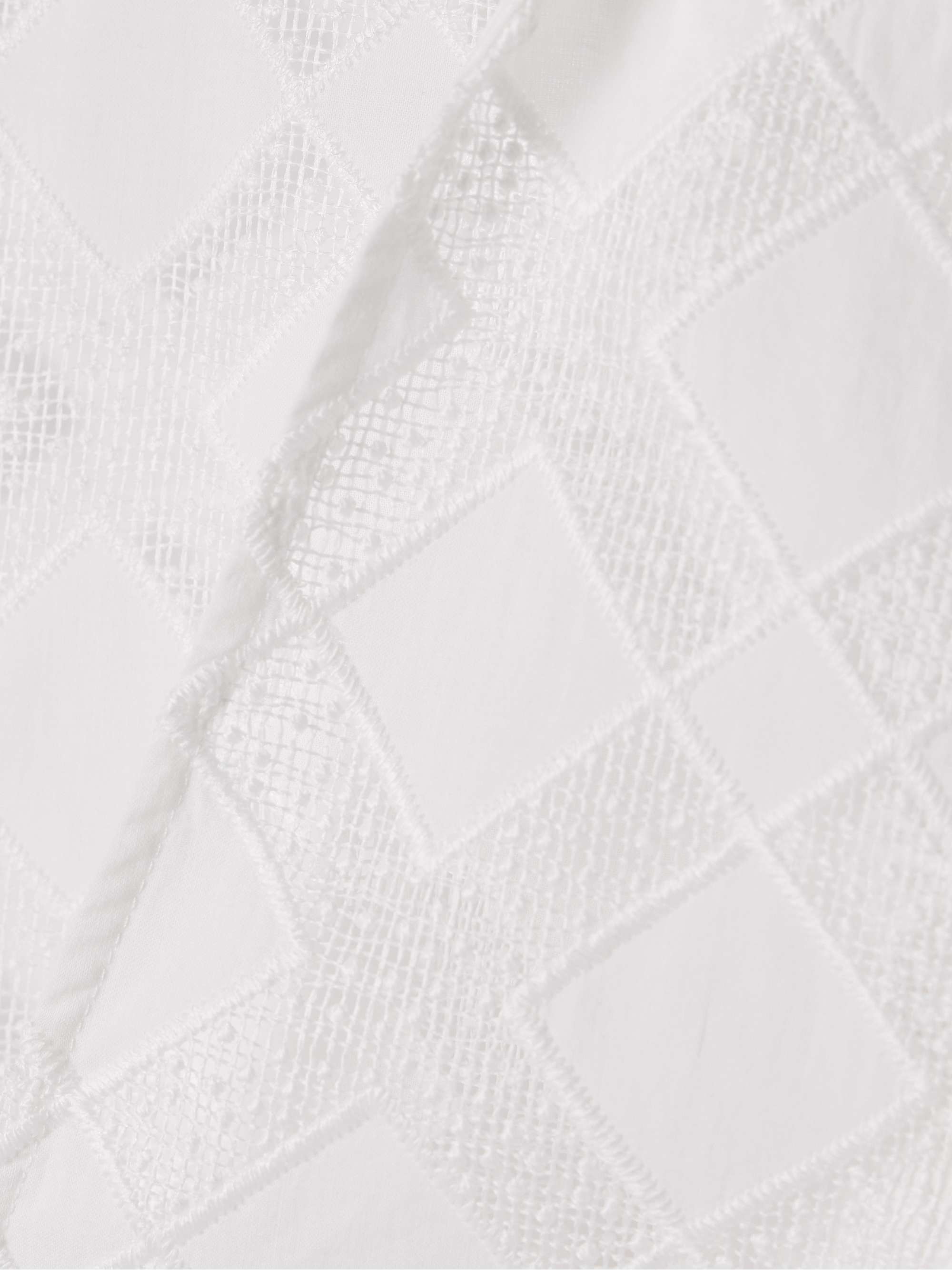 Luisa paneled gauze and voile tunic view