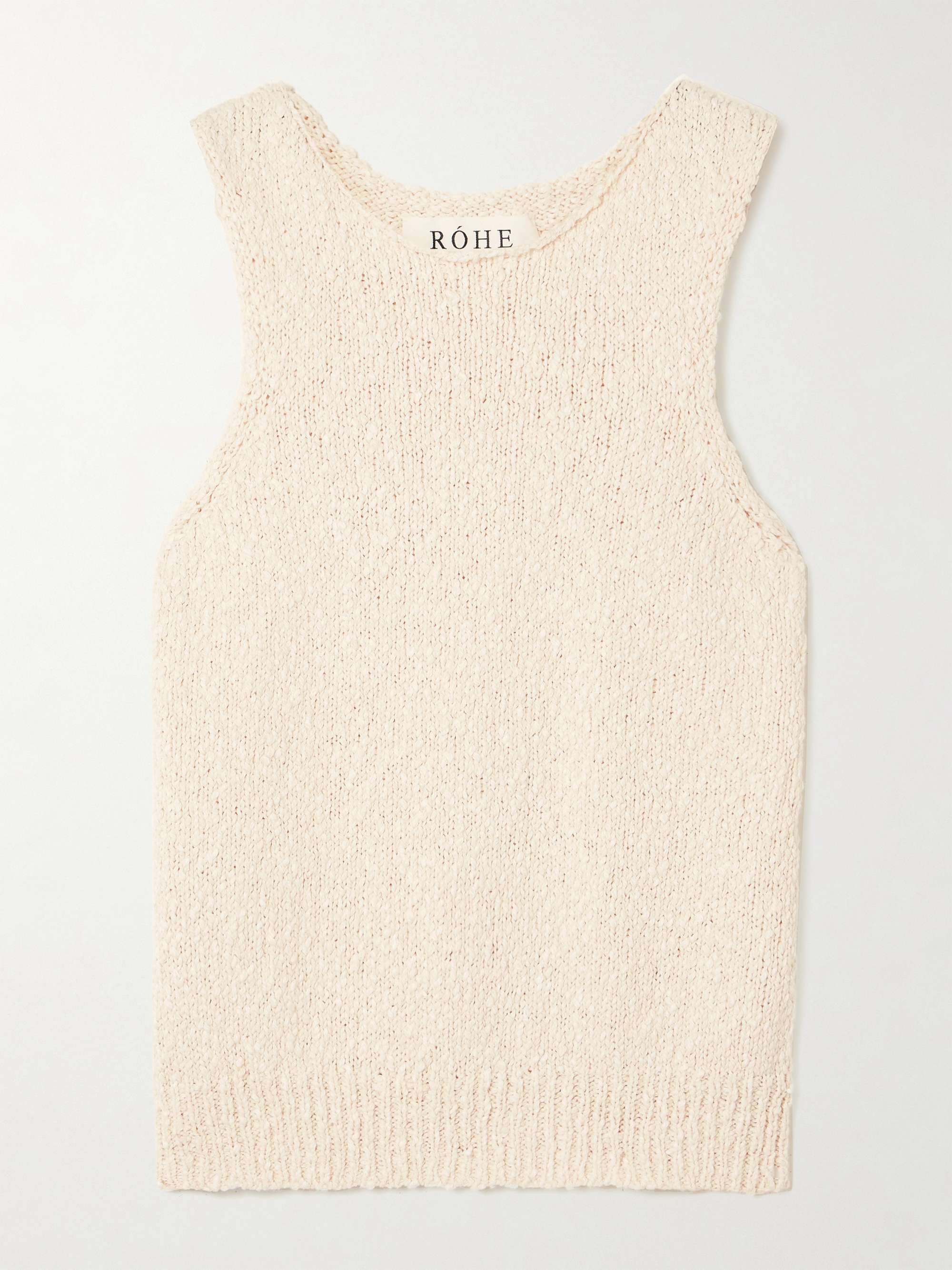 Textured-cotton tank view
