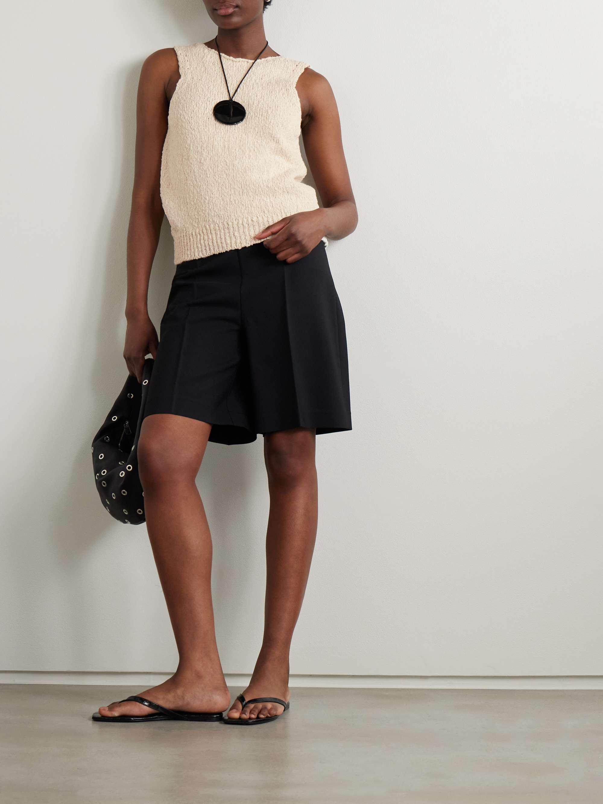 Textured-cotton tank view