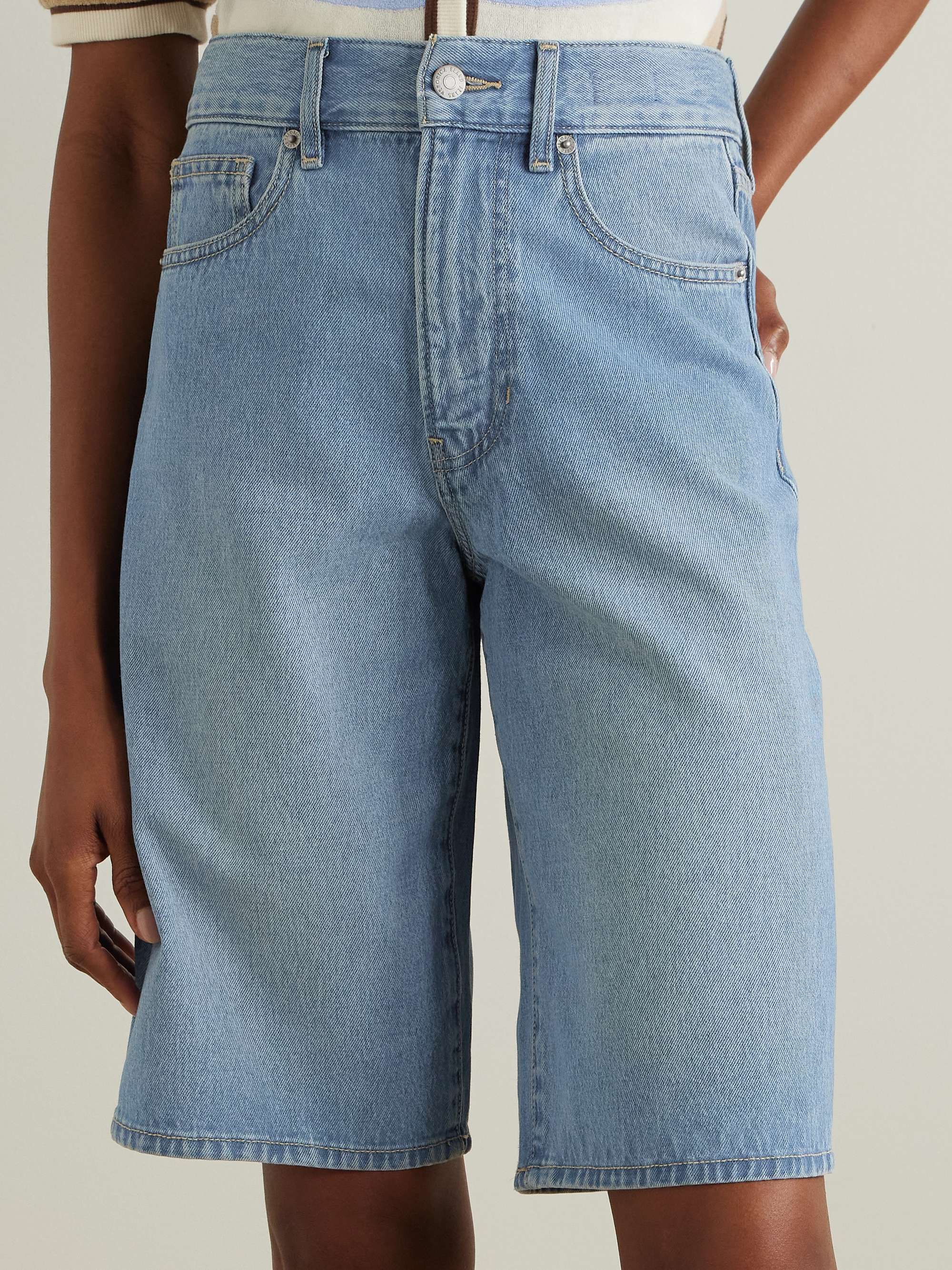 Charlotte denim shorts view