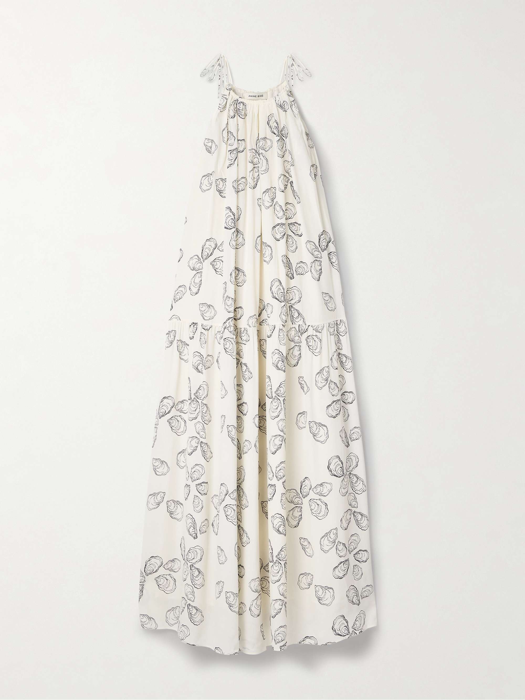 Santana printed voile midi dress view