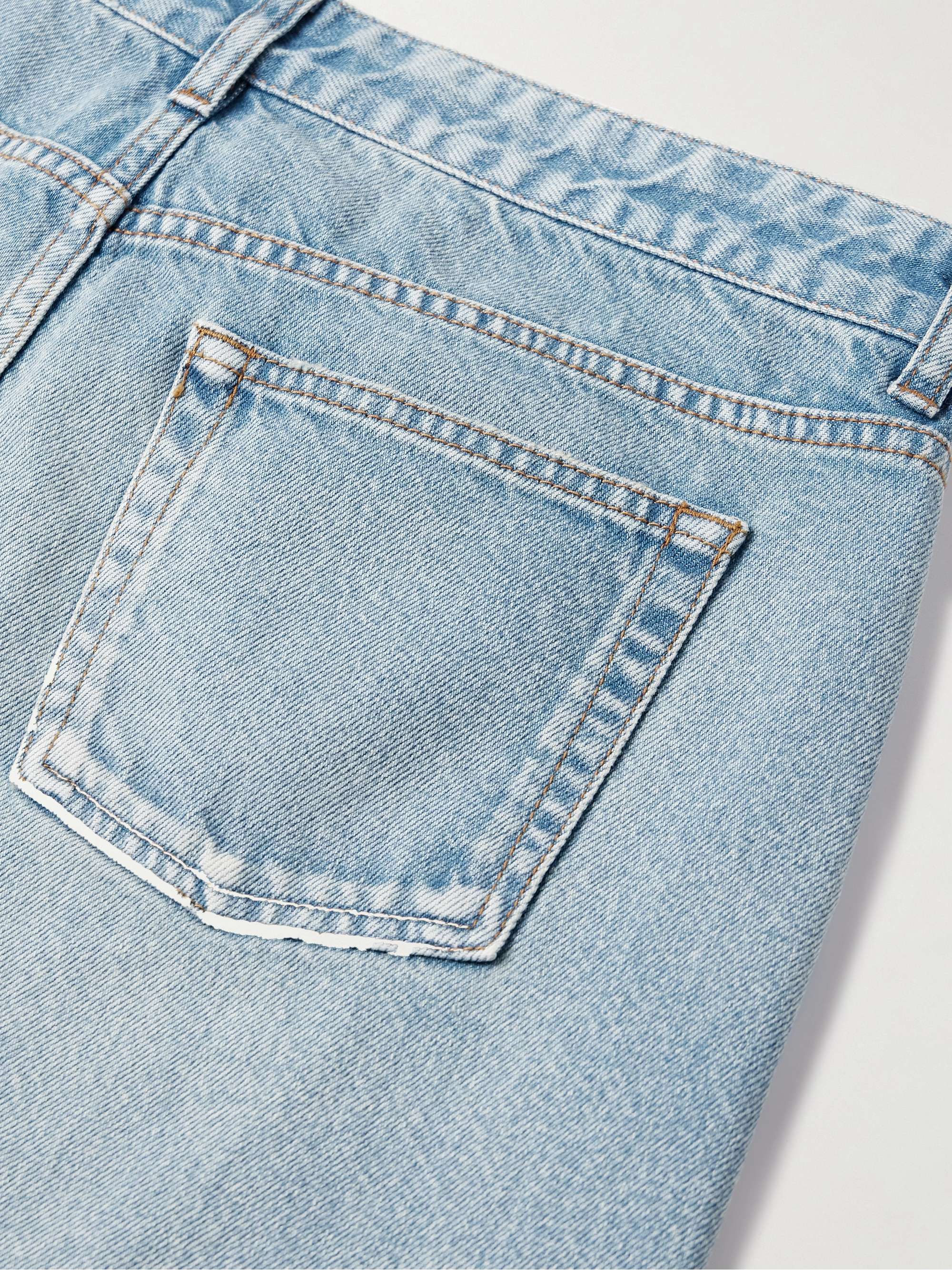 Riaco mid-rise slim-leg jeans view