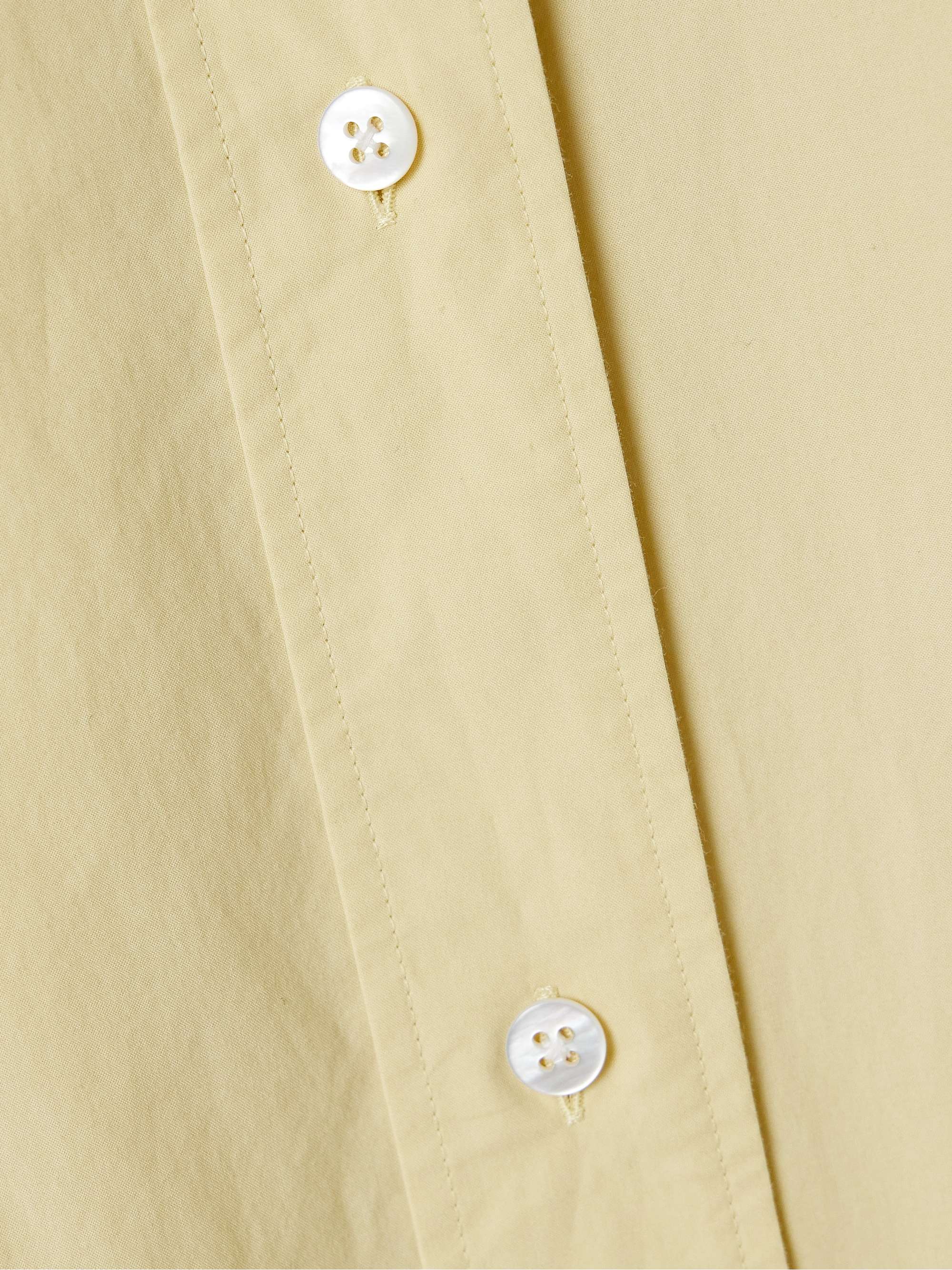 Millerina oversized cotton-poplin shirt view