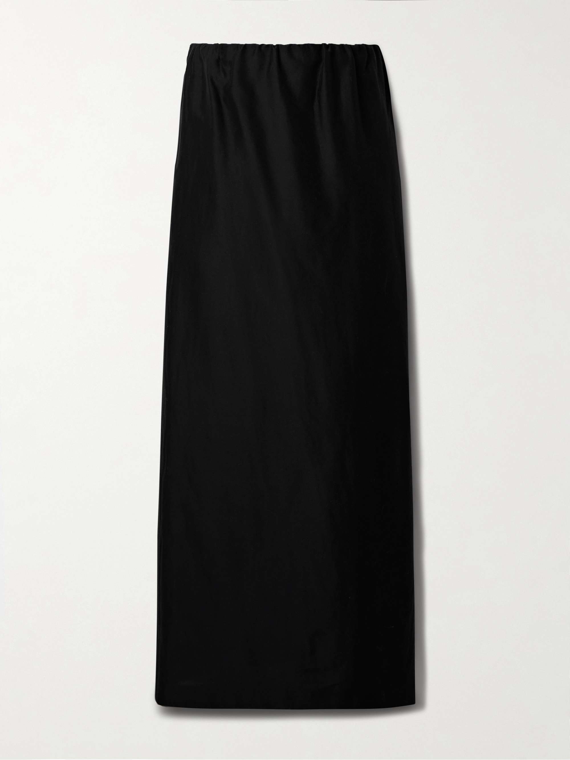 Saul cotton and silk-blend maxi skirt view